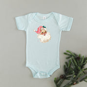 Watercolor Santa - Child Tee Little Mama Shirt Shop
