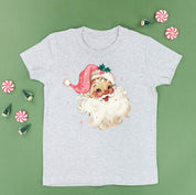 Watercolor Santa - Child Tee Little Mama Shirt Shop