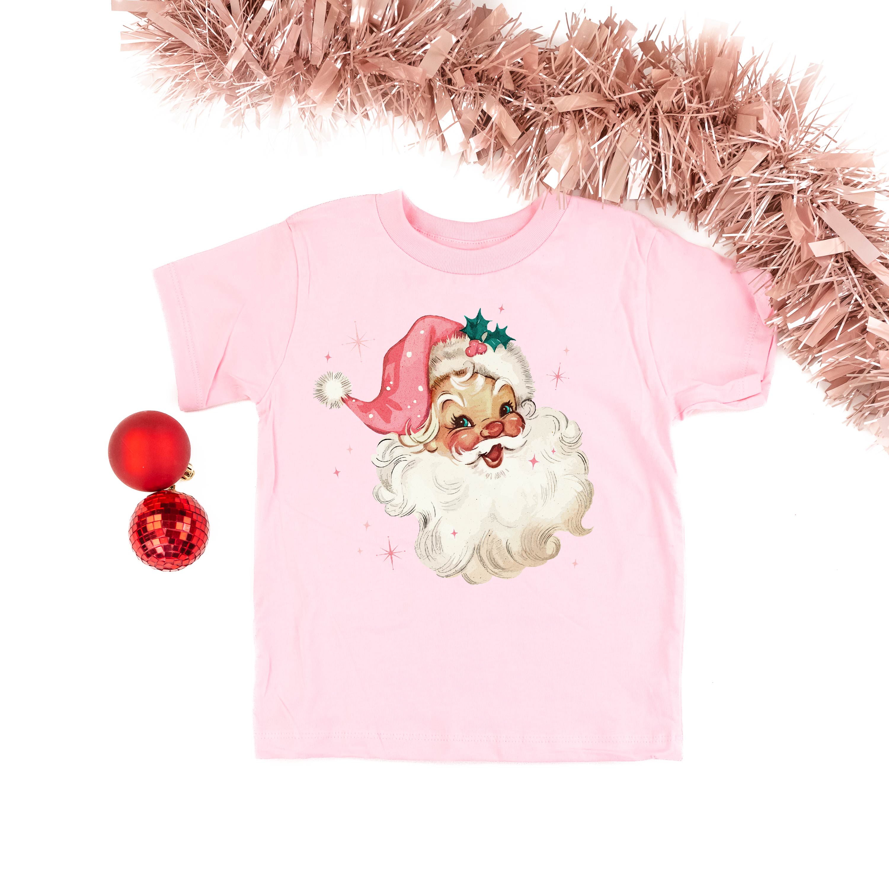 Watercolor Santa - Child Tee Little Mama Shirt Shop