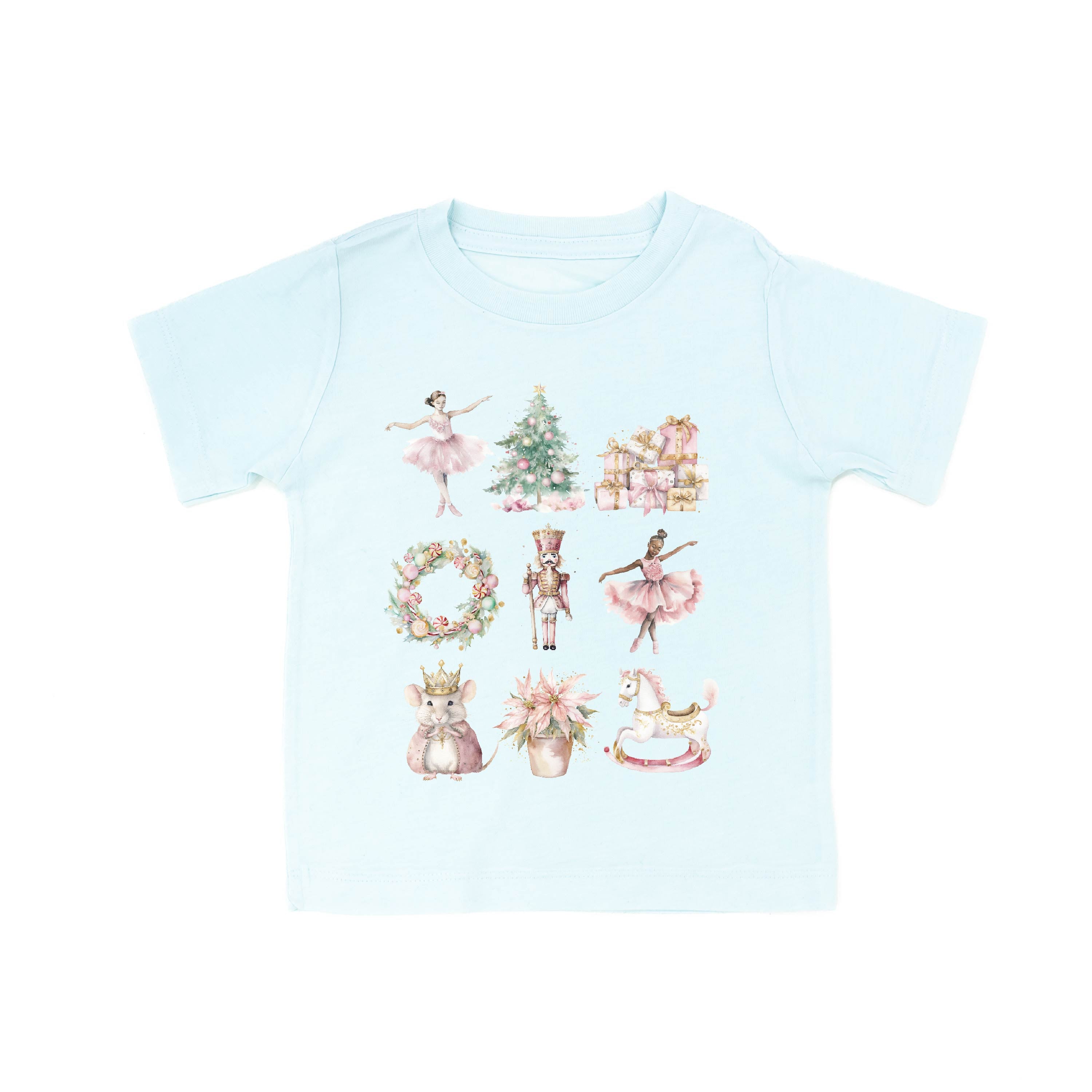 Watercolor Nutcracker - Child Tee Little Mama Shirt Shop