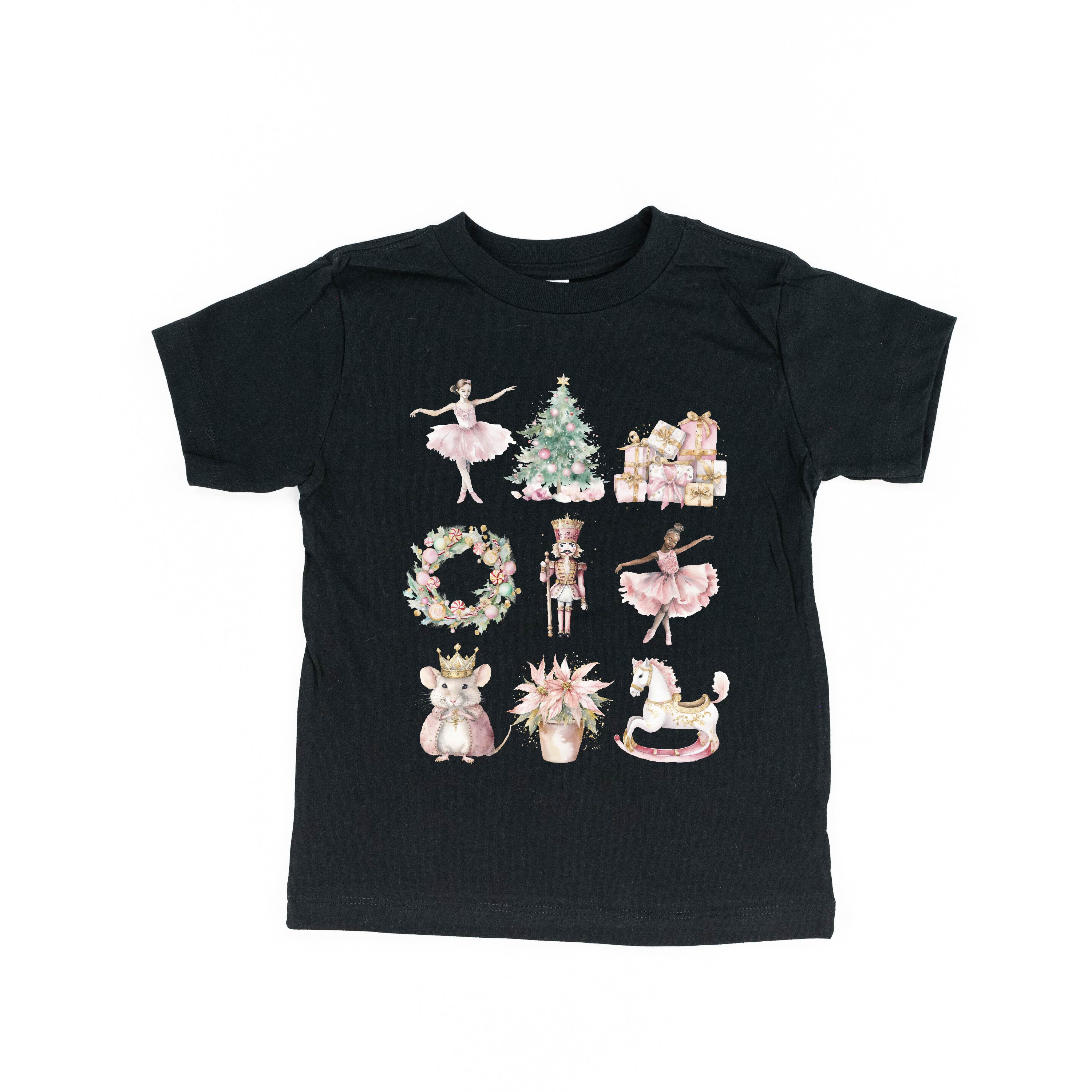 Watercolor Nutcracker - Child Tee Little Mama Shirt Shop