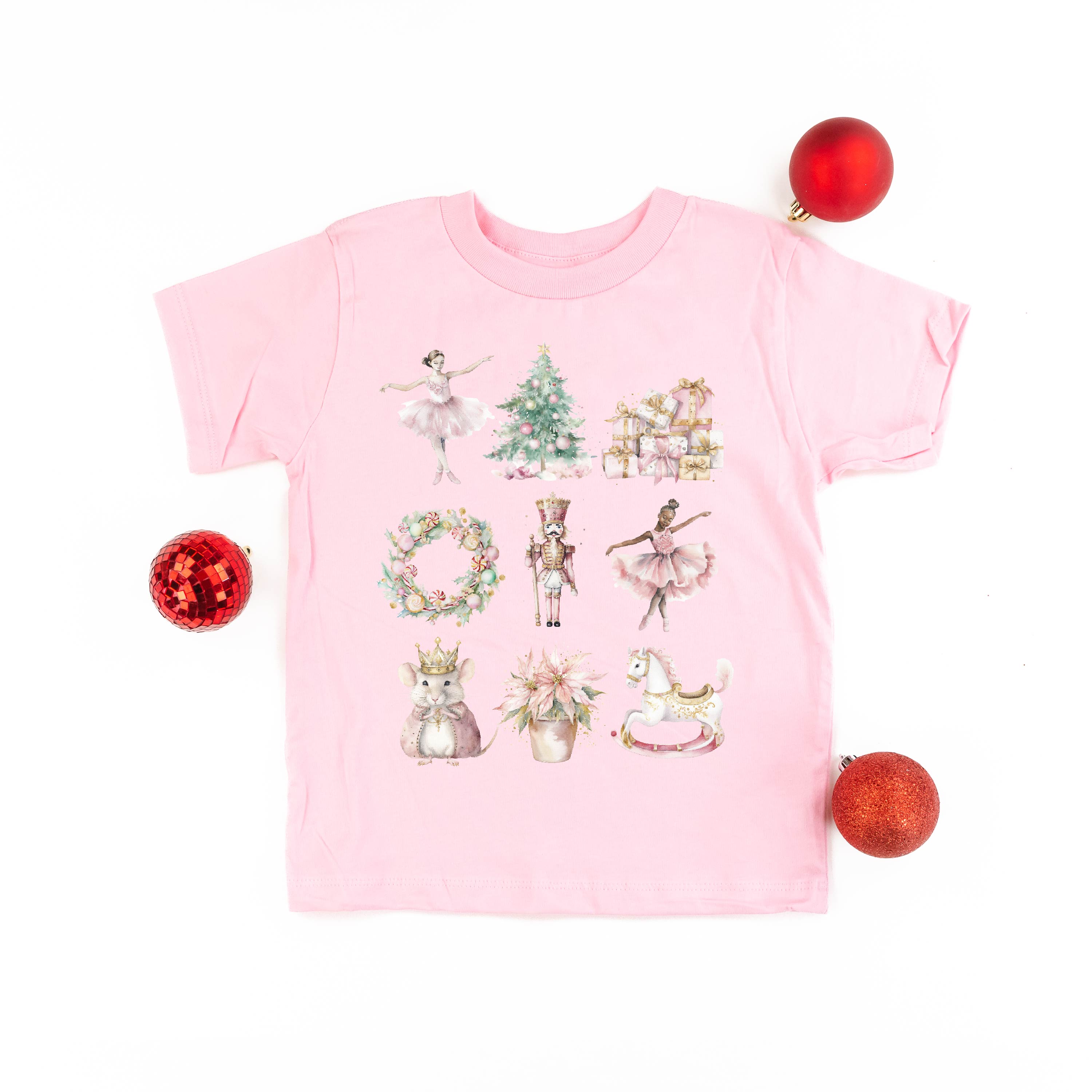 Watercolor Nutcracker - Child Tee Little Mama Shirt Shop