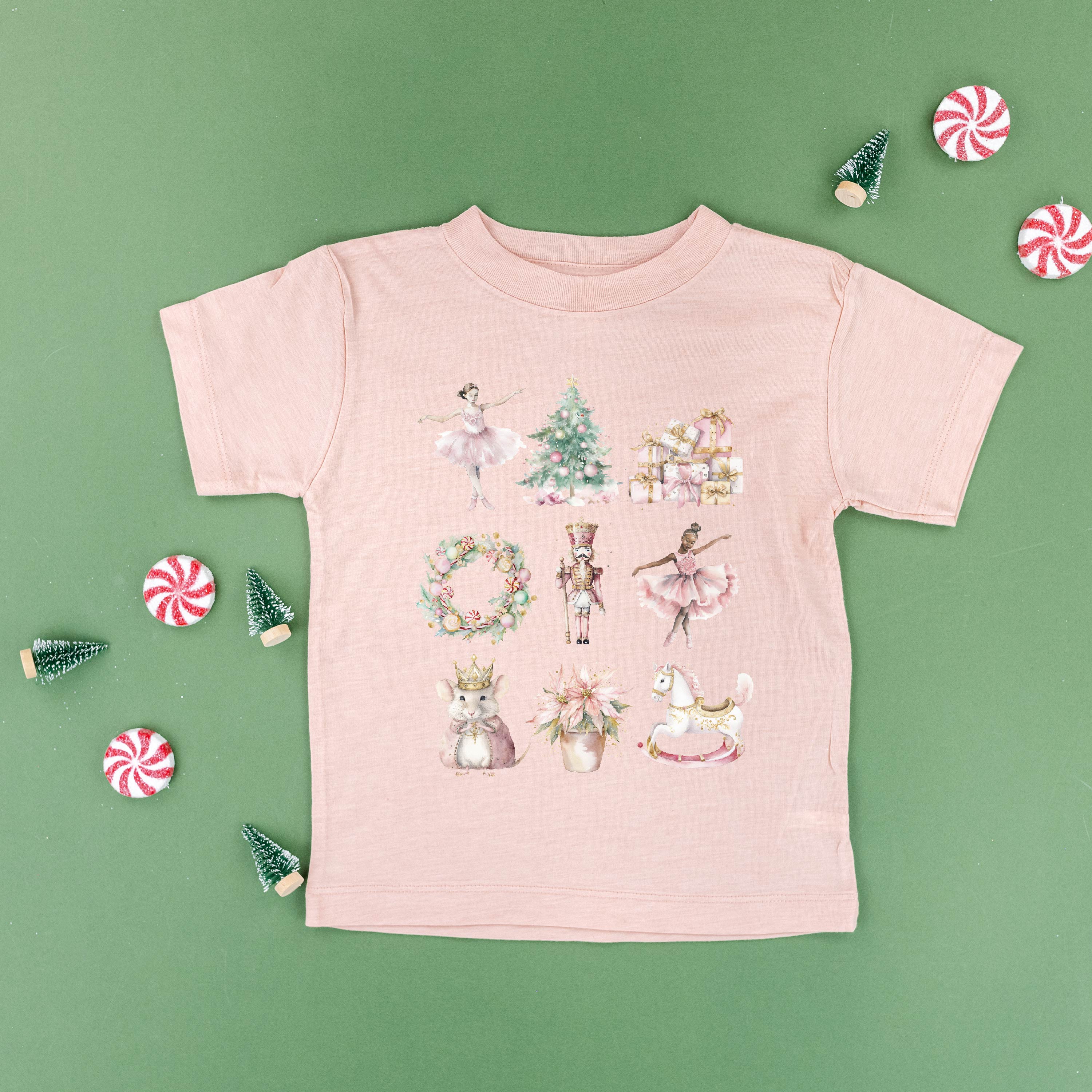 Watercolor Nutcracker - Child Tee Little Mama Shirt Shop