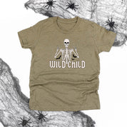 Wild Child Skeleton - Child Tee Little Mama Shirt Shop