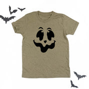 Spooky Jack-o'-lantern Face - Child Tee Little Mama Shirt Shop