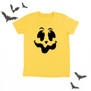 Spooky Jack-o'-lantern Face - Child Tee Little Mama Shirt Shop