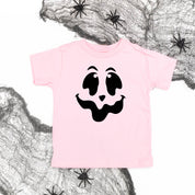 Spooky Jack-o'-lantern Face - Child Tee Little Mama Shirt Shop