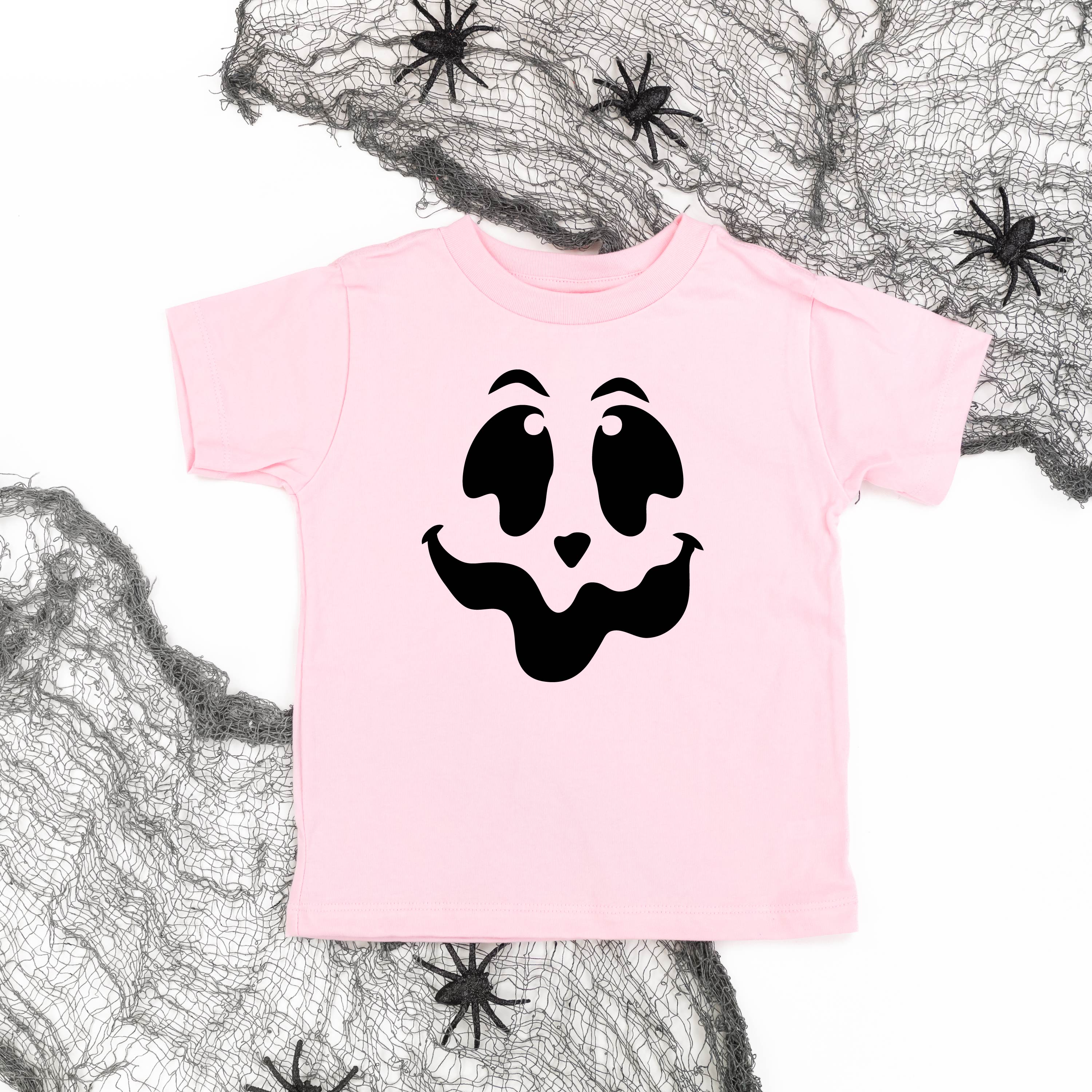 Spooky Jack-o'-lantern Face - Child Tee Little Mama Shirt Shop