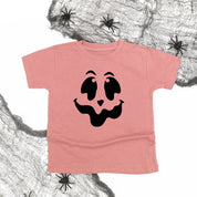 Spooky Jack-o'-lantern Face - Child Tee Little Mama Shirt Shop