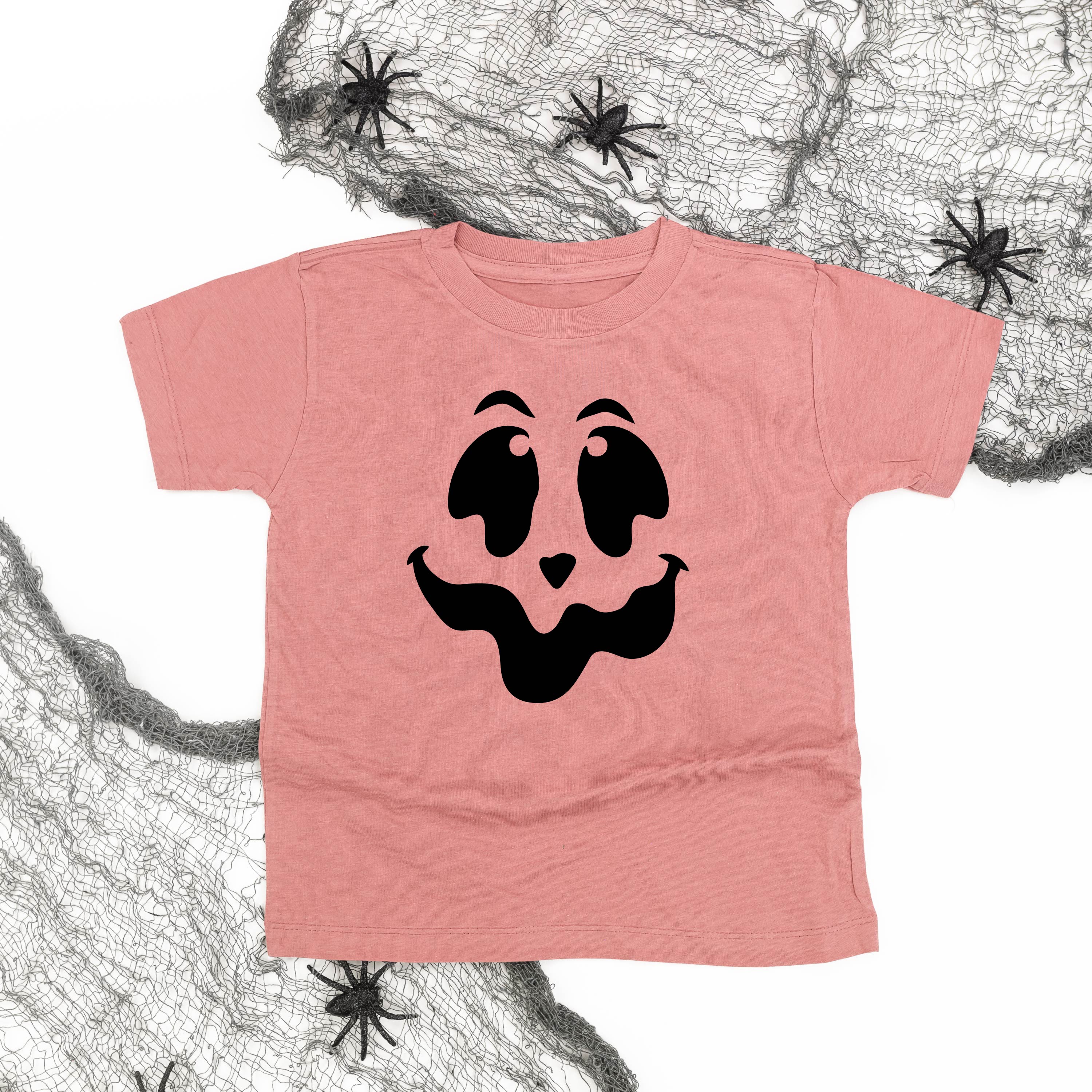 Spooky Jack-o'-lantern Face - Child Tee Little Mama Shirt Shop