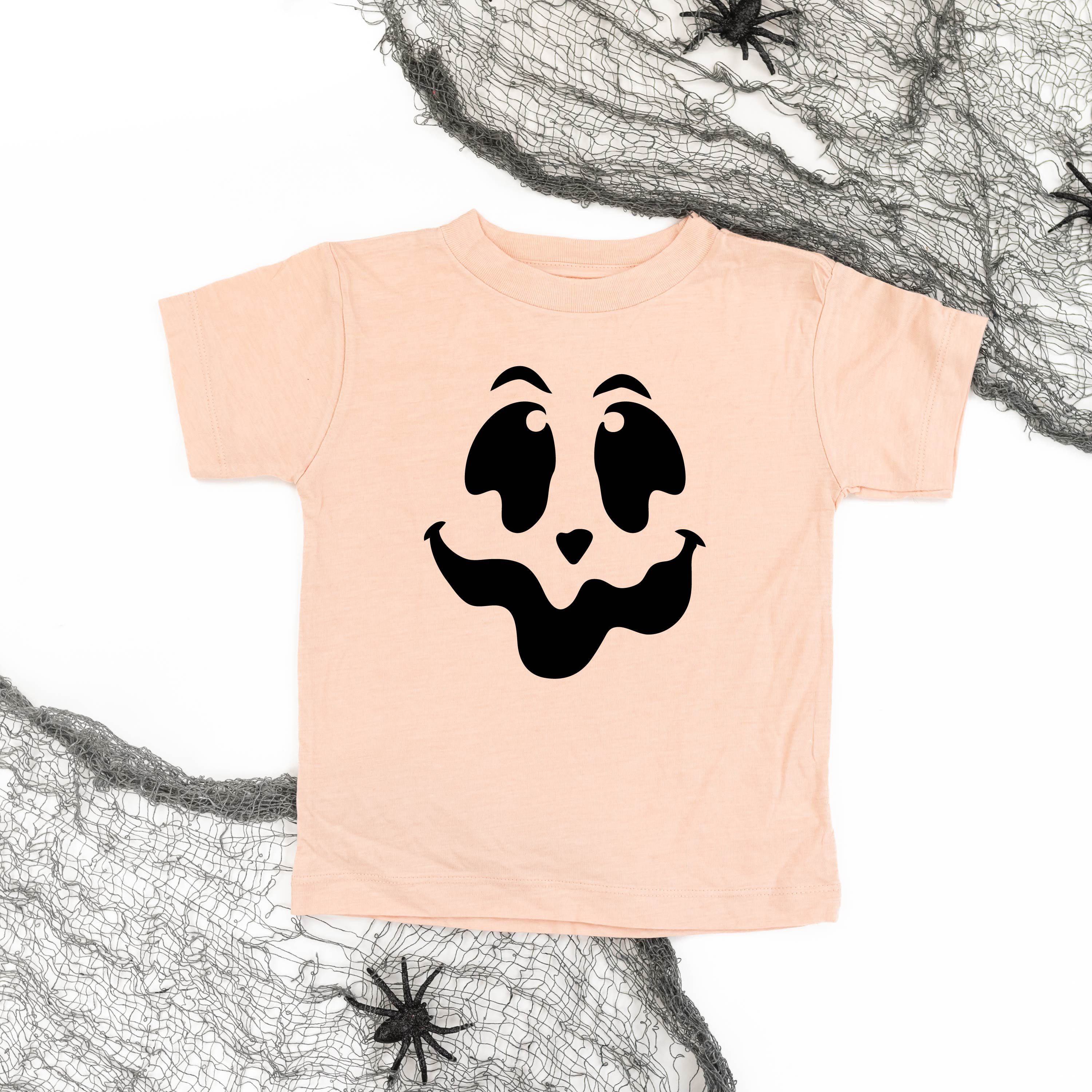 Spooky Jack-o'-lantern Face - Child Tee Little Mama Shirt Shop