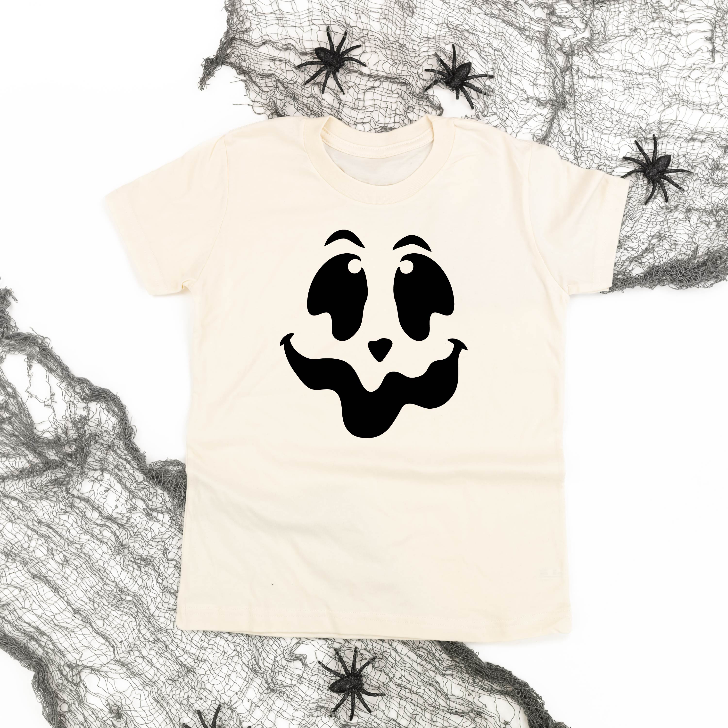 Spooky Jack-o'-lantern Face - Child Tee Little Mama Shirt Shop