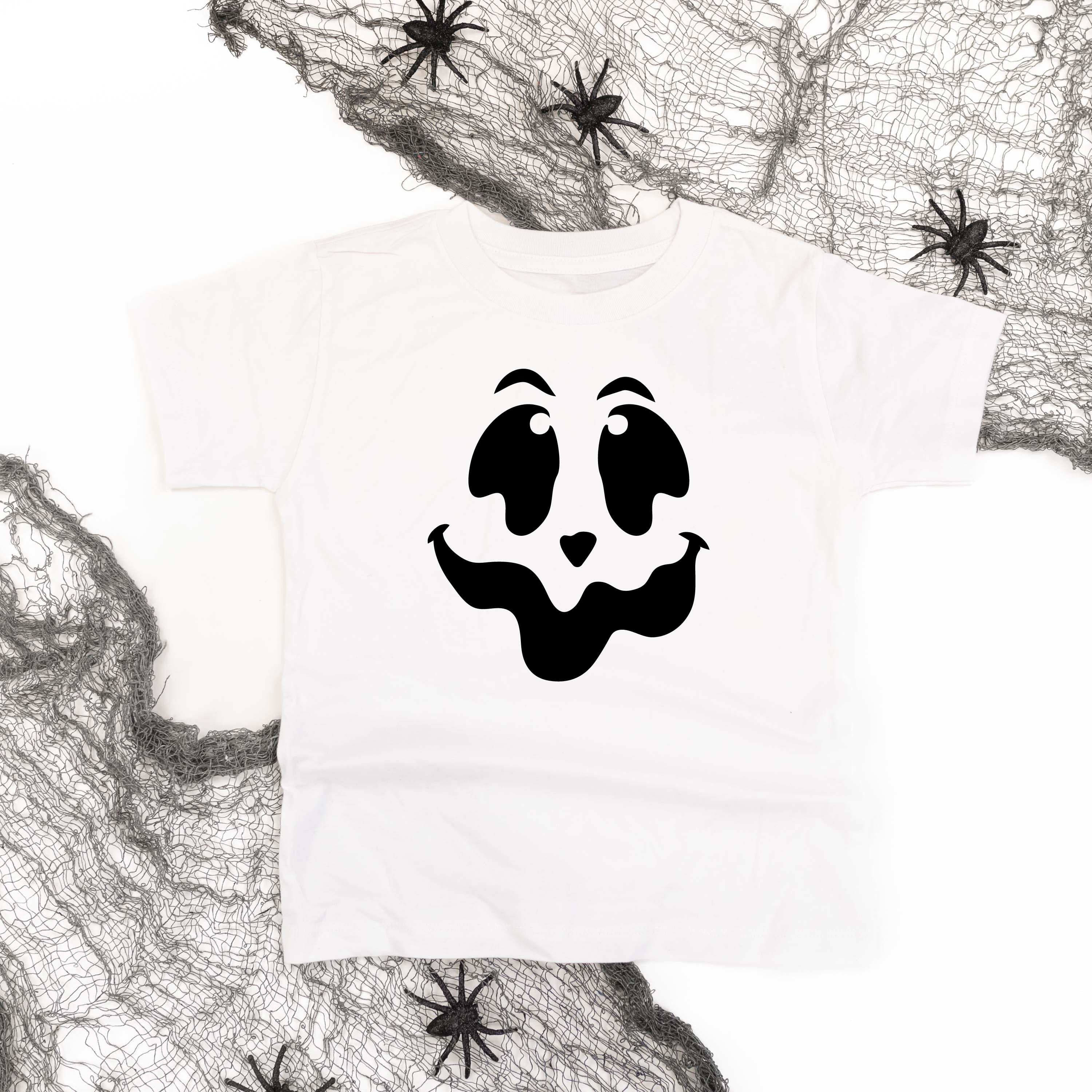 Spooky Jack-o'-lantern Face - Child Tee Little Mama Shirt Shop