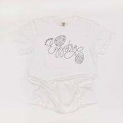 A Little Bit Eggstra - Comfort Colors Tee Little Mama Shirt Shop