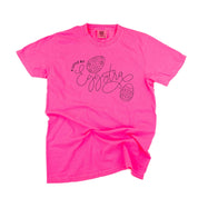 A Little Bit Eggstra - Comfort Colors Tee Little Mama Shirt Shop