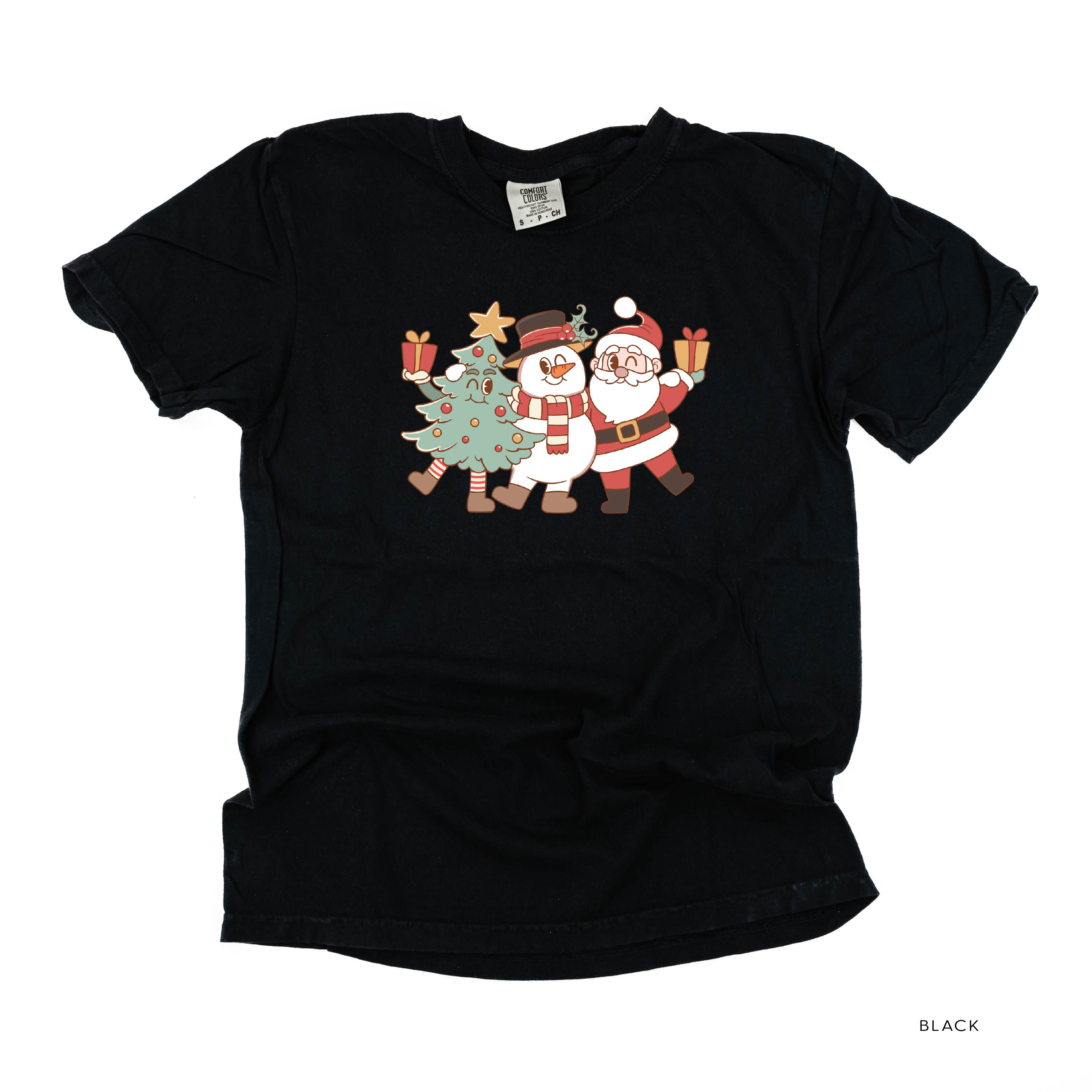 Christmas Pals - Comfort Colors Tee Little Mama Shirt Shop
