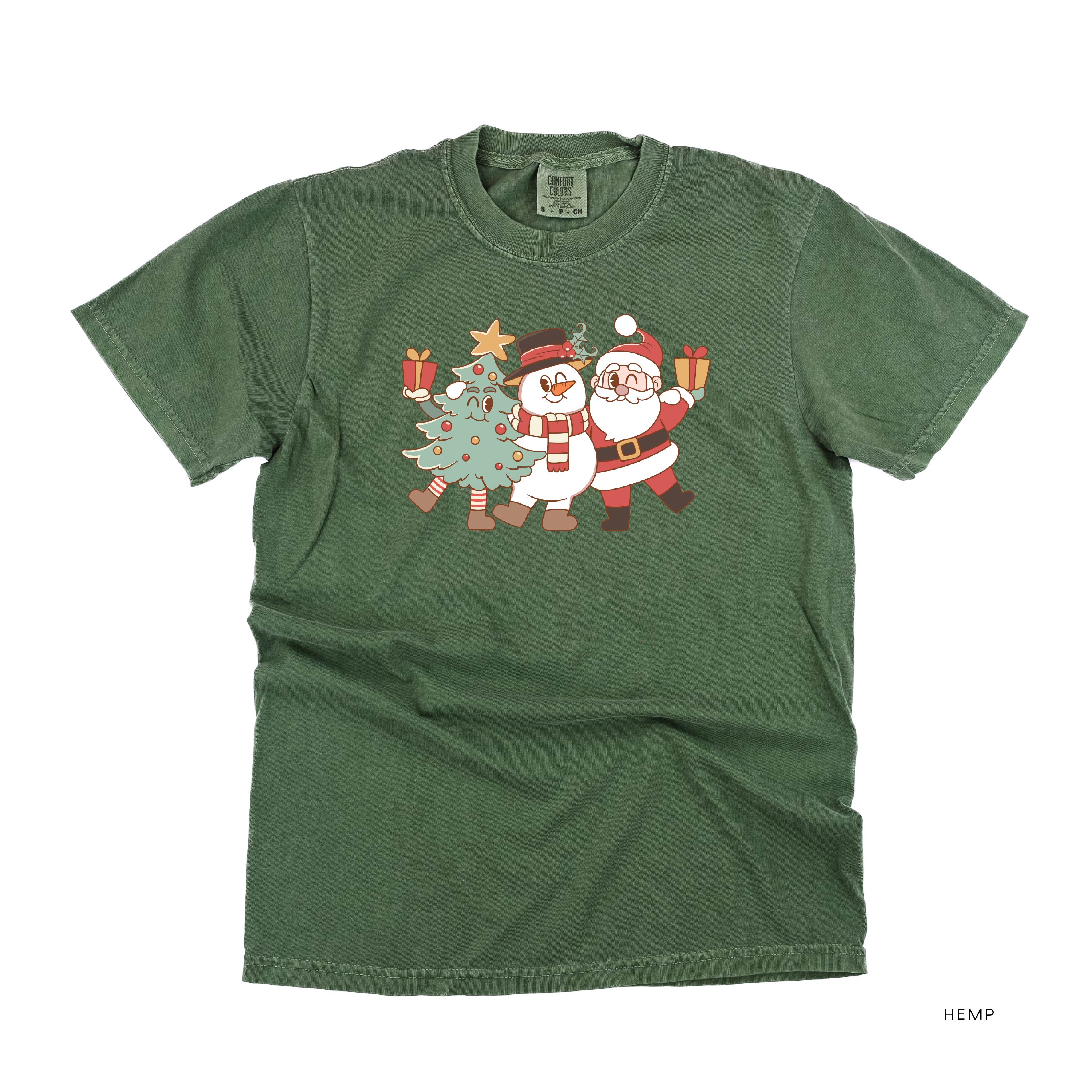 Christmas Pals - Comfort Colors Tee Little Mama Shirt Shop