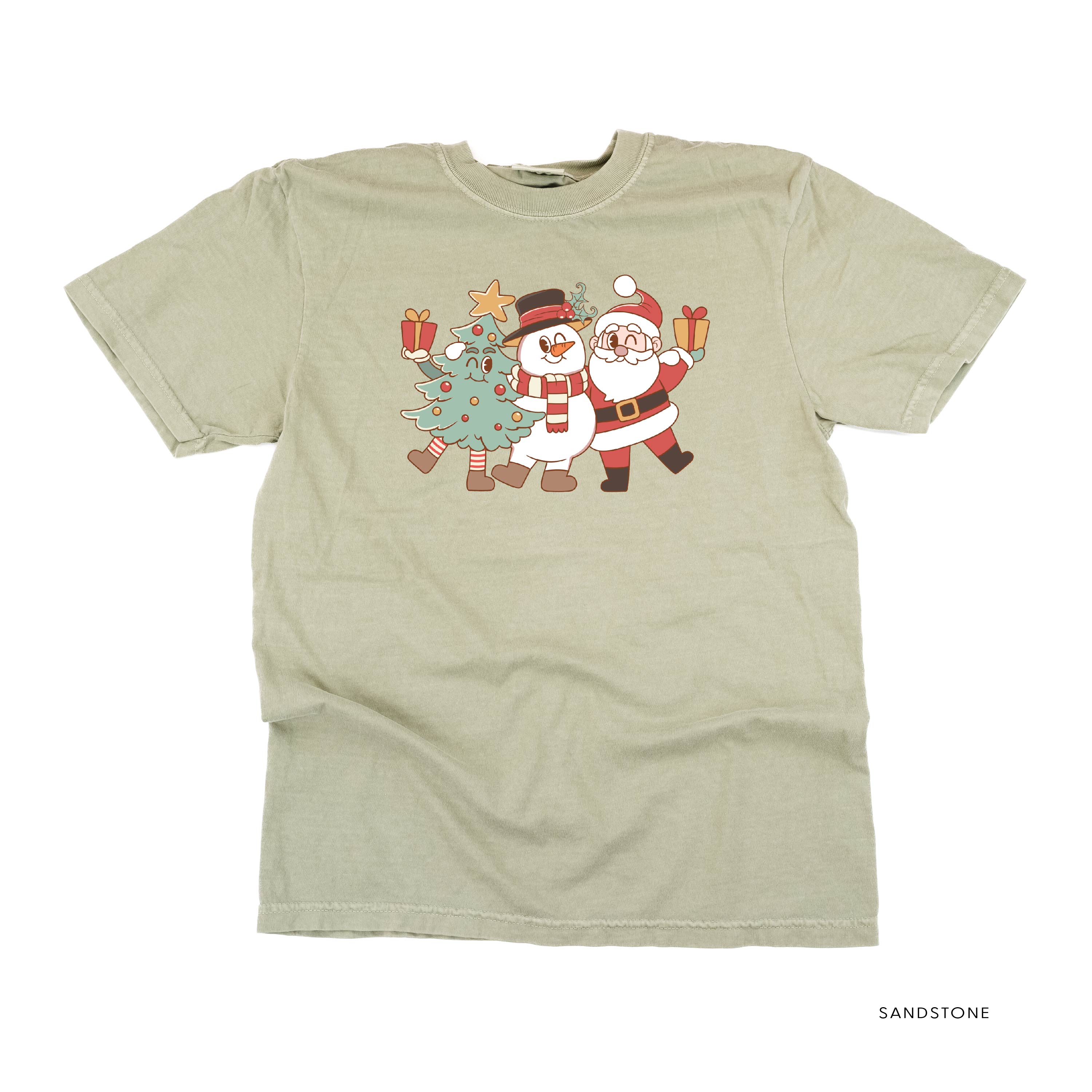 Christmas Pals - Comfort Colors Tee Little Mama Shirt Shop