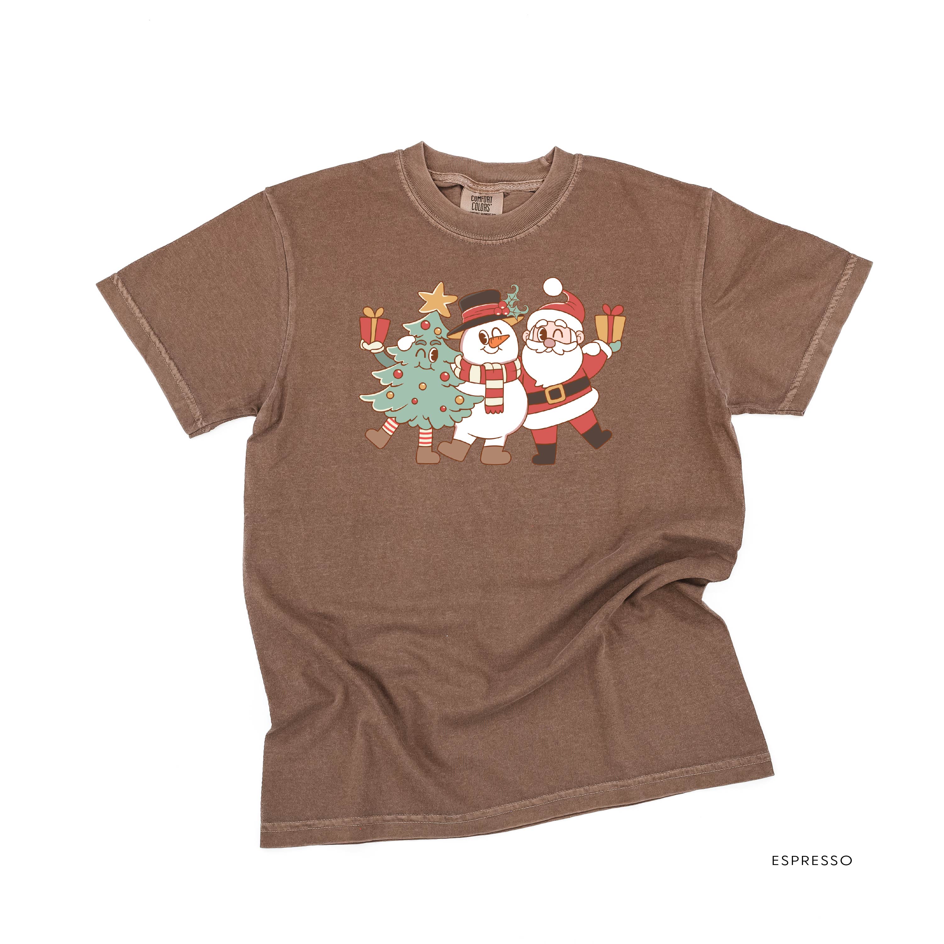 Christmas Pals - Comfort Colors Tee Little Mama Shirt Shop