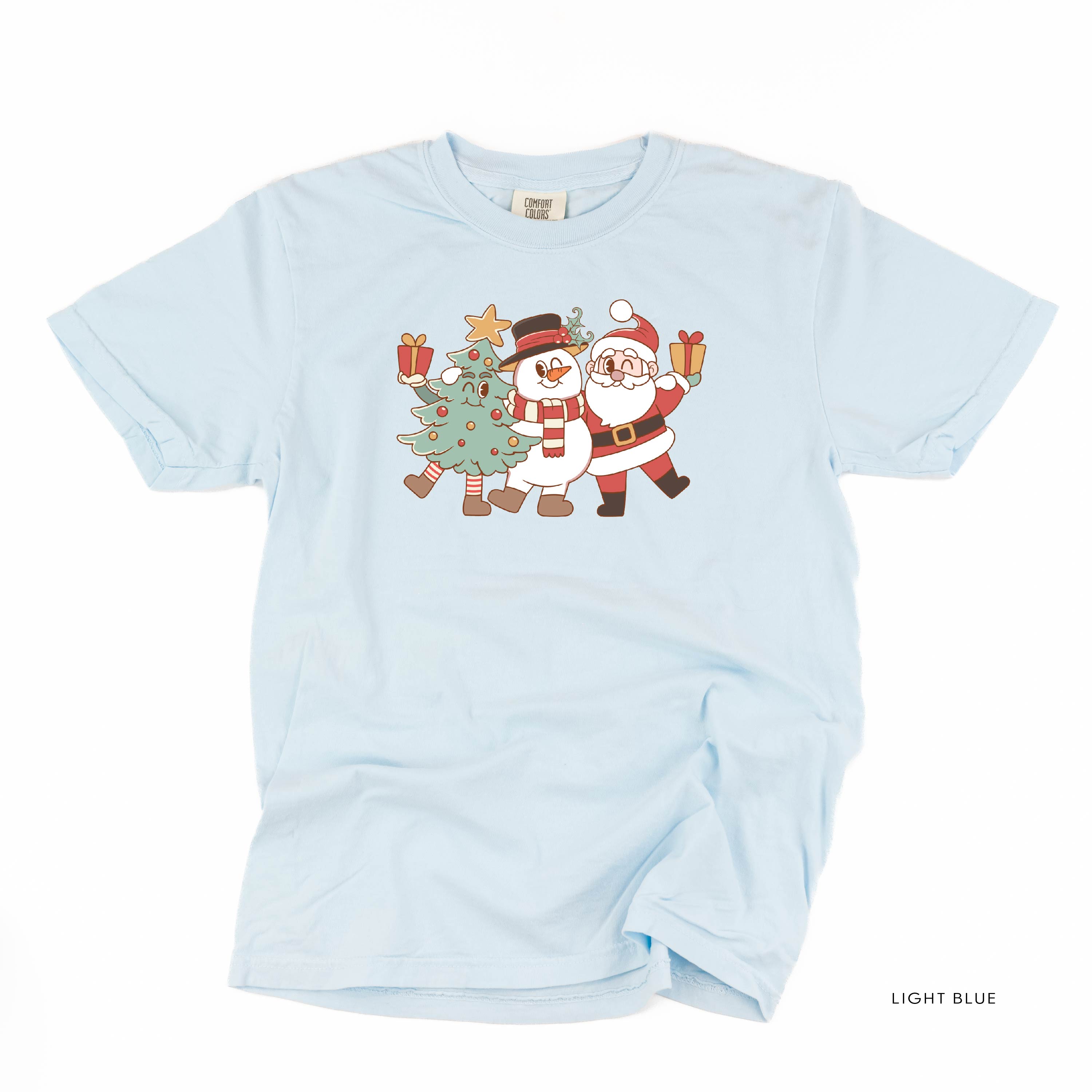Christmas Pals - Comfort Colors Tee Little Mama Shirt Shop
