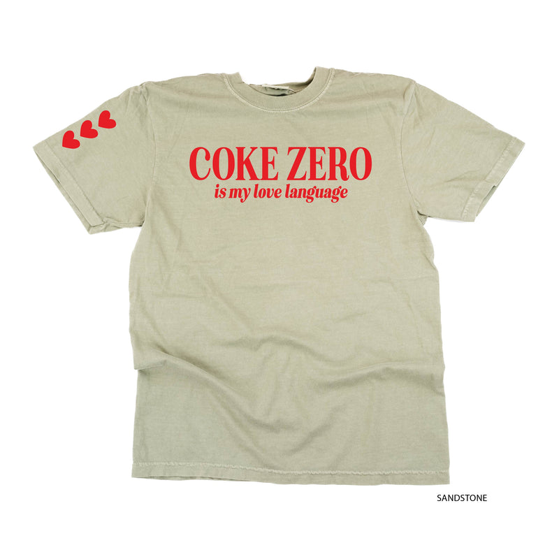 Coke Zero Is My Love Language (sd) - Comfort Colors Tee