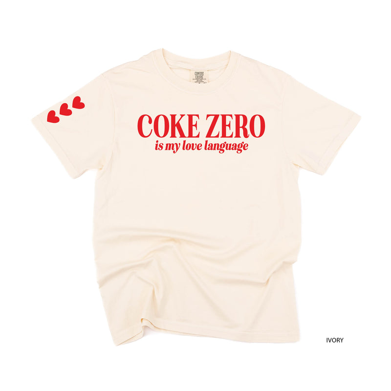 Coke Zero Is My Love Language (sd) - Comfort Colors Tee