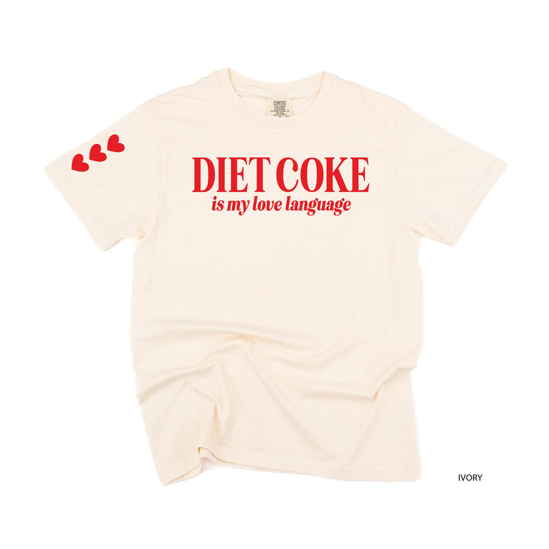 Diet Coke Is My Love Language (sd) - Comfort Colors Tee