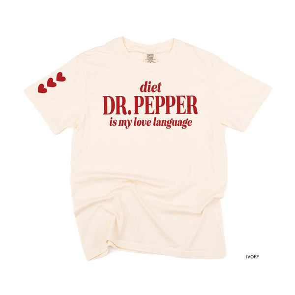 Diet Dr. Pepper Is My Love Language (sd) - Comfort Colors Tee