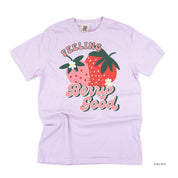 Feeling Berry Good - Comfort Colors Tee Little Mama Shirt Shop