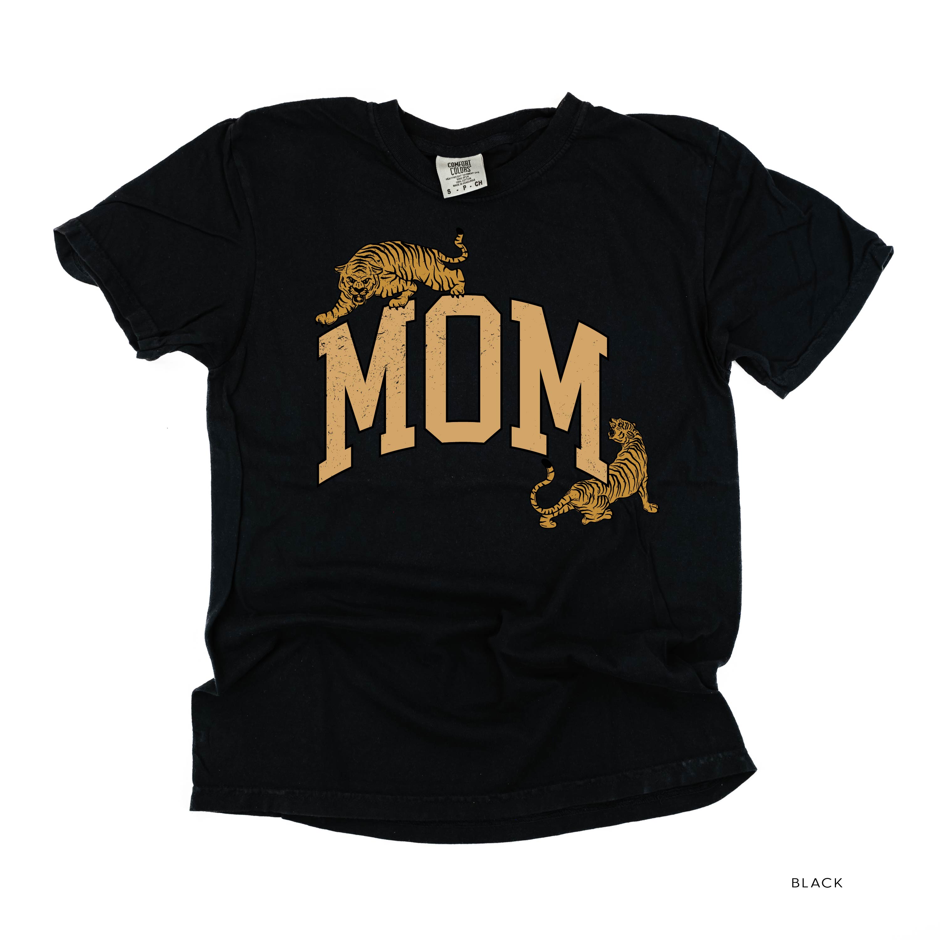 Fierce Tigers - Mom - Comfort Colors Tee Little Mama Shirt Shop
