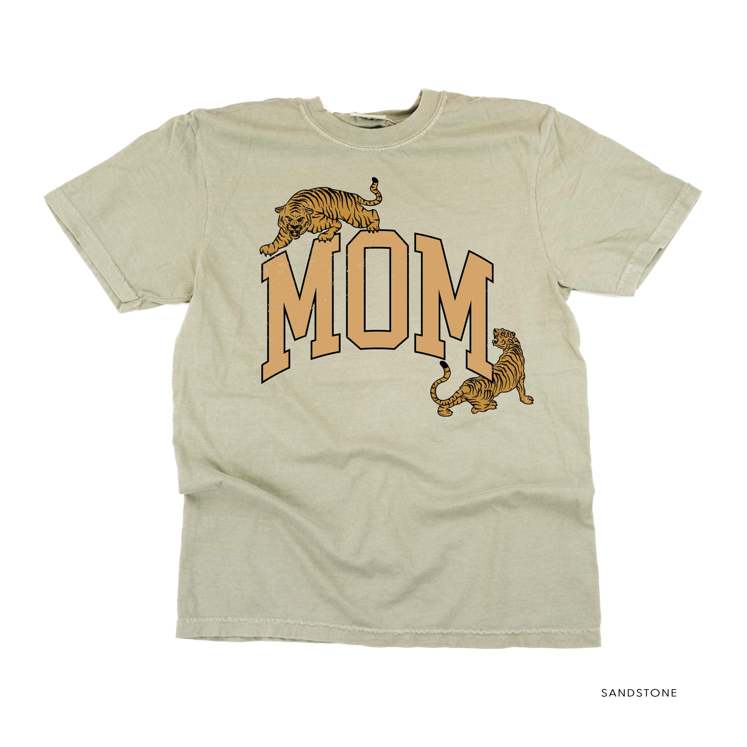 Fierce Tigers - Mom - Comfort Colors Tee Little Mama Shirt Shop