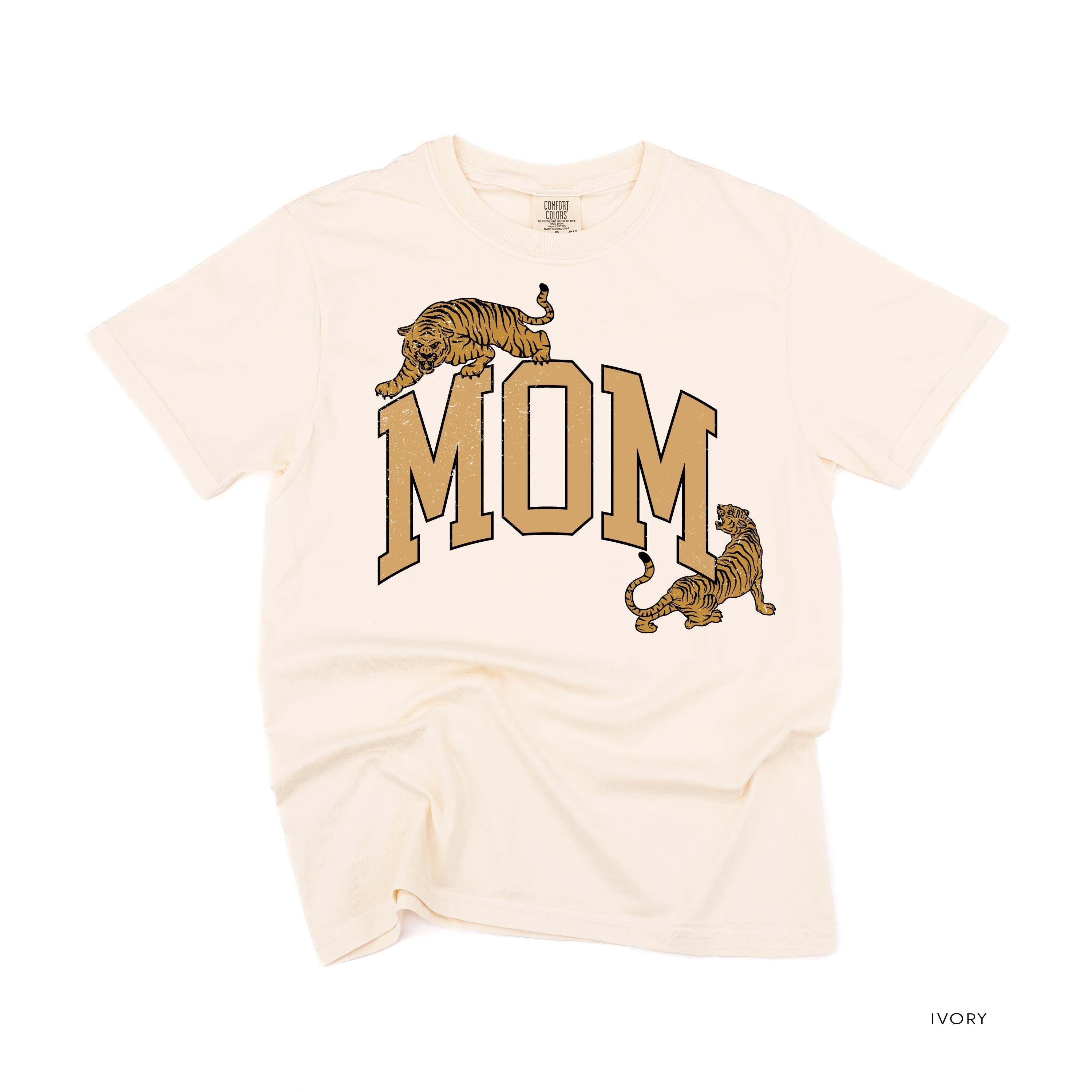 Fierce Tigers - Mom - Comfort Colors Tee Little Mama Shirt Shop