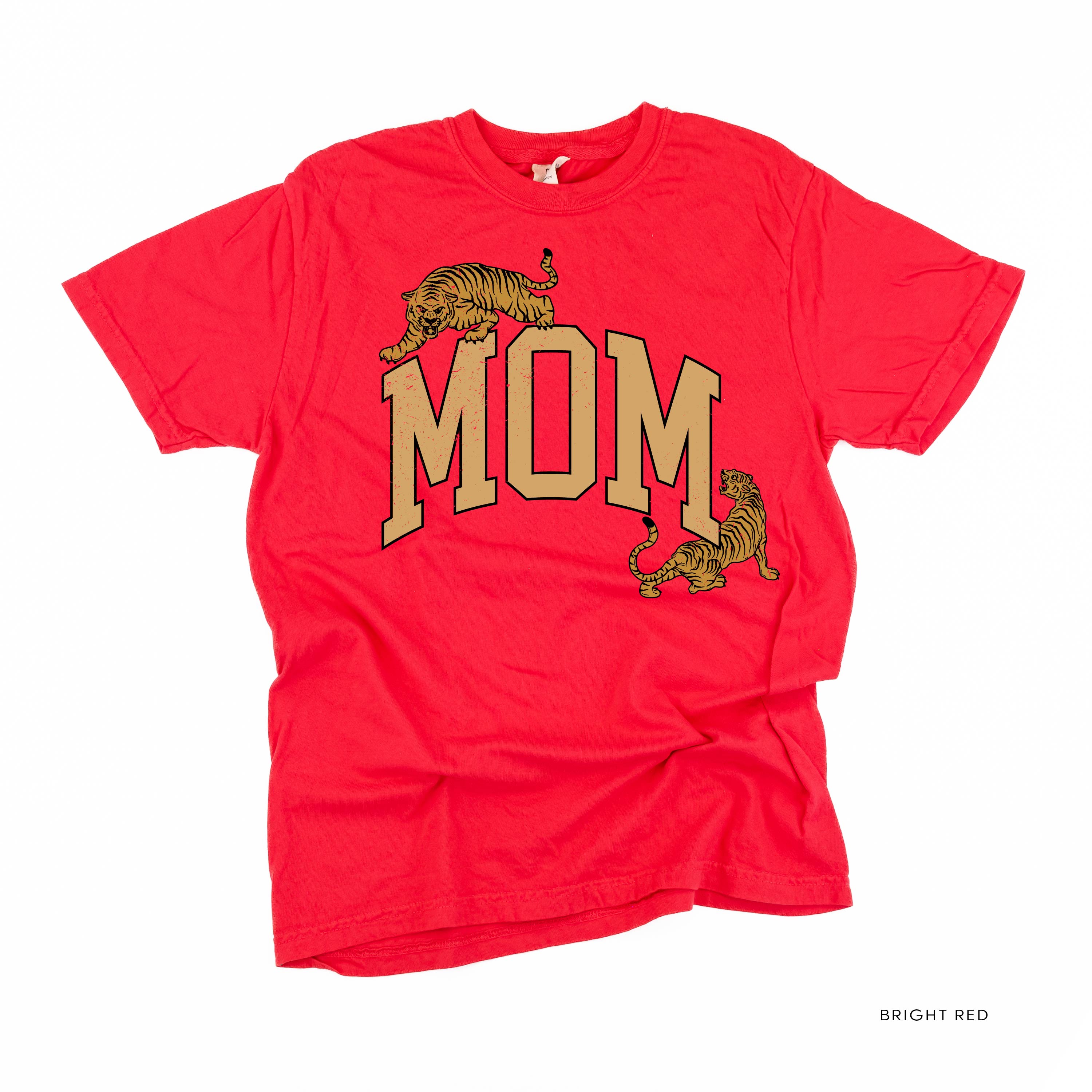 Fierce Tigers - Mom - Comfort Colors Tee Little Mama Shirt Shop