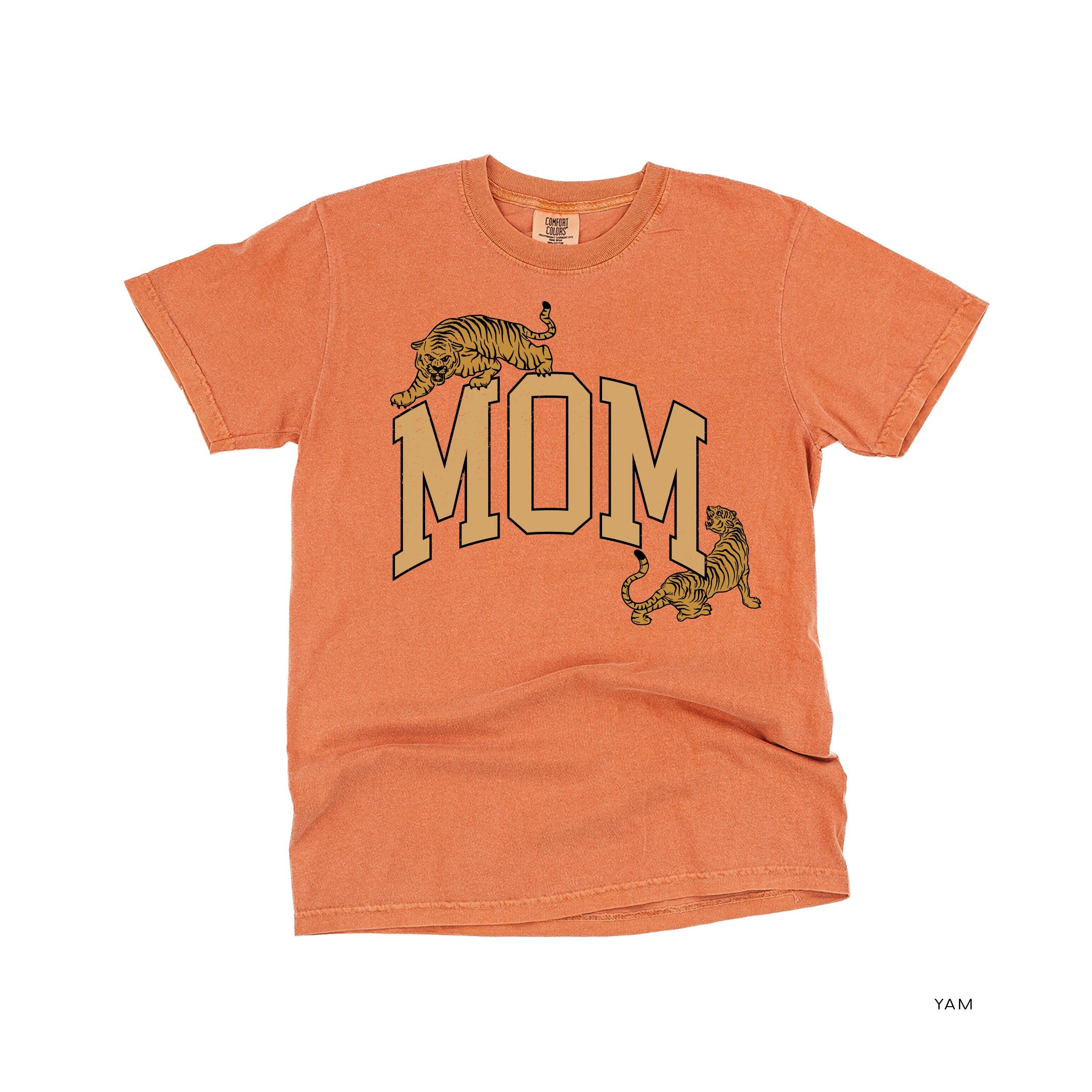 Fierce Tigers - Mom - Comfort Colors Tee Little Mama Shirt Shop