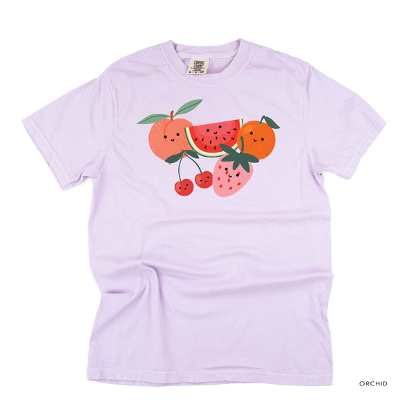 Group of Smiley Fruit - Comfort Colors Tee