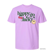 Happy Go Lucky - Comfort Colors Tee Little Mama Shirt Shop