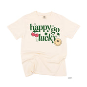 Happy Go Lucky - Comfort Colors Tee Little Mama Shirt Shop