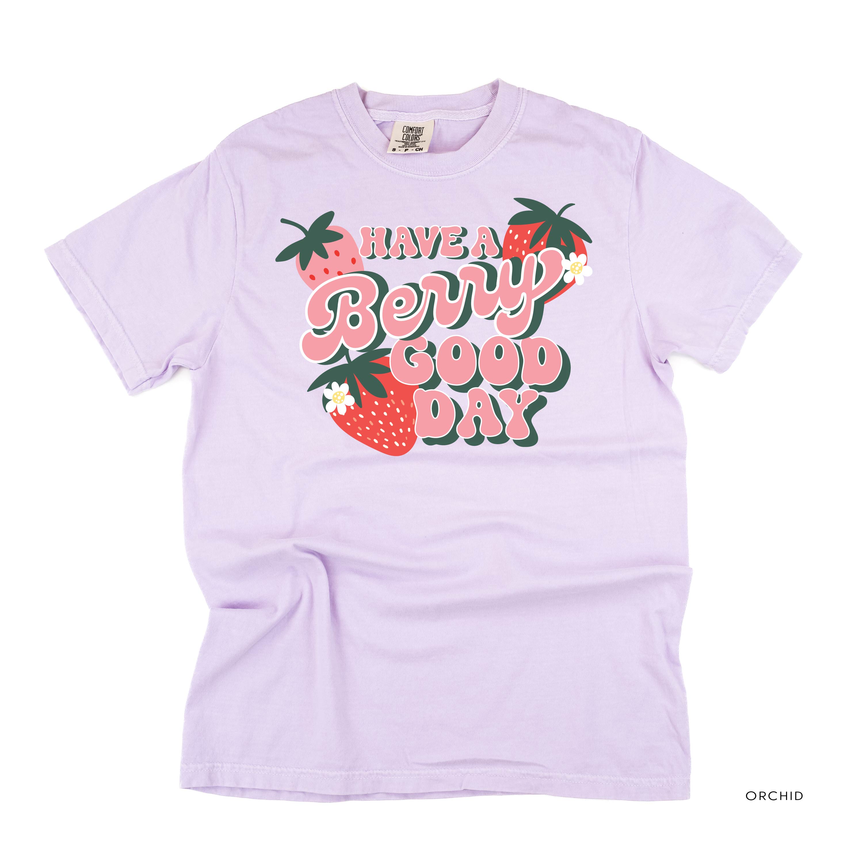 Have a Berry Good Day - Comfort Colors Tee Little Mama Shirt Shop