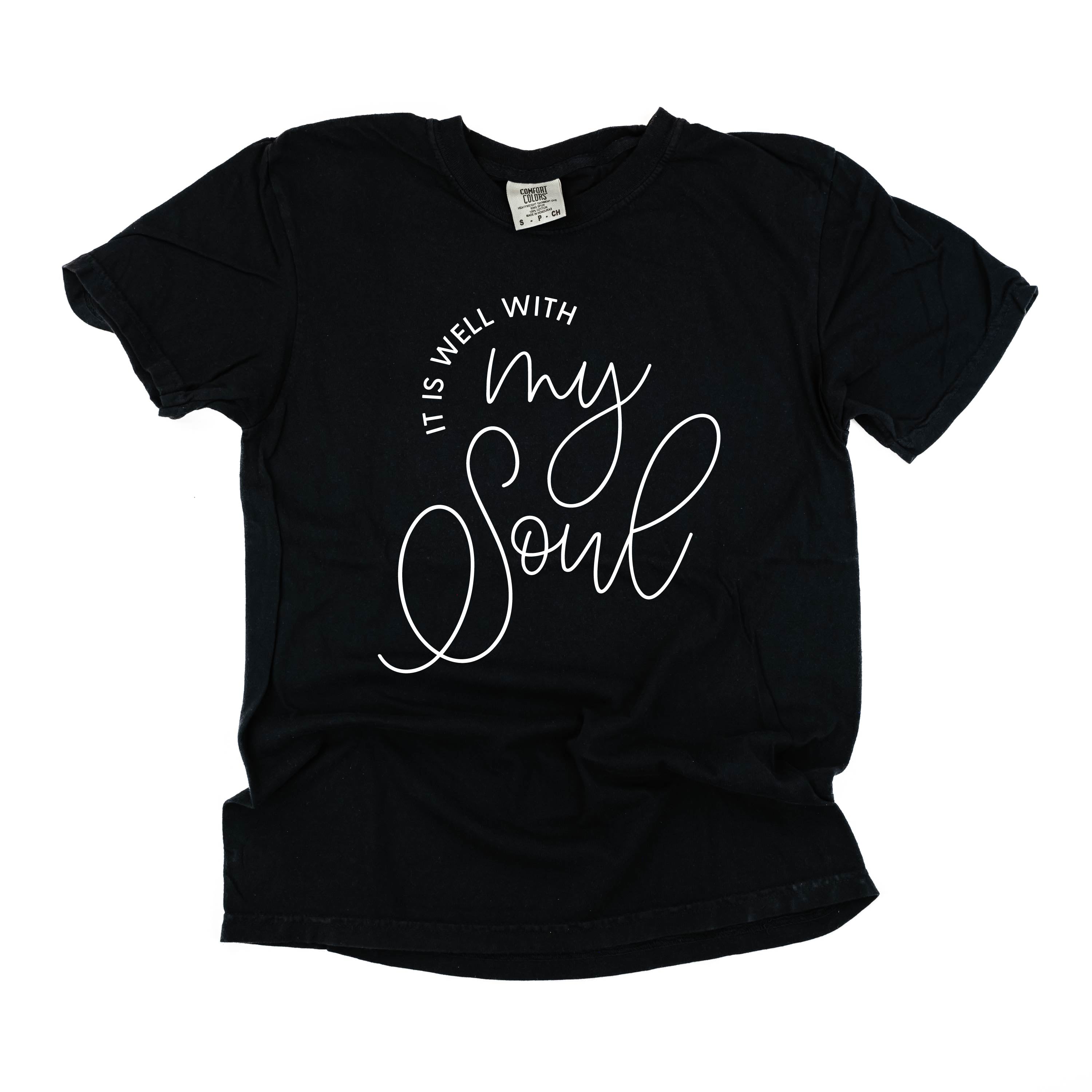 It Is Well With My Soul - Comfort Colors Tee Little Mama Shirt Shop