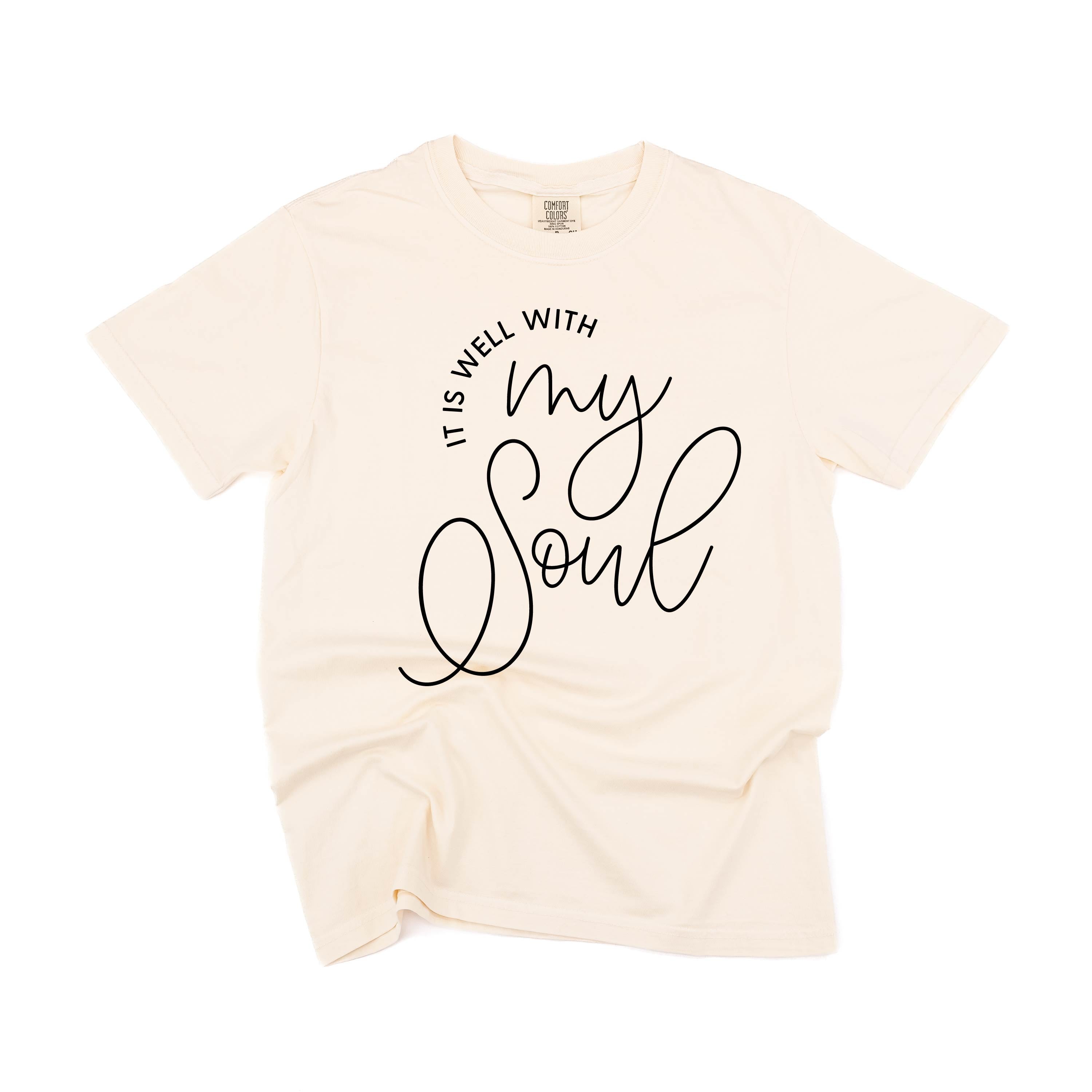 It Is Well With My Soul - Comfort Colors Tee Little Mama Shirt Shop