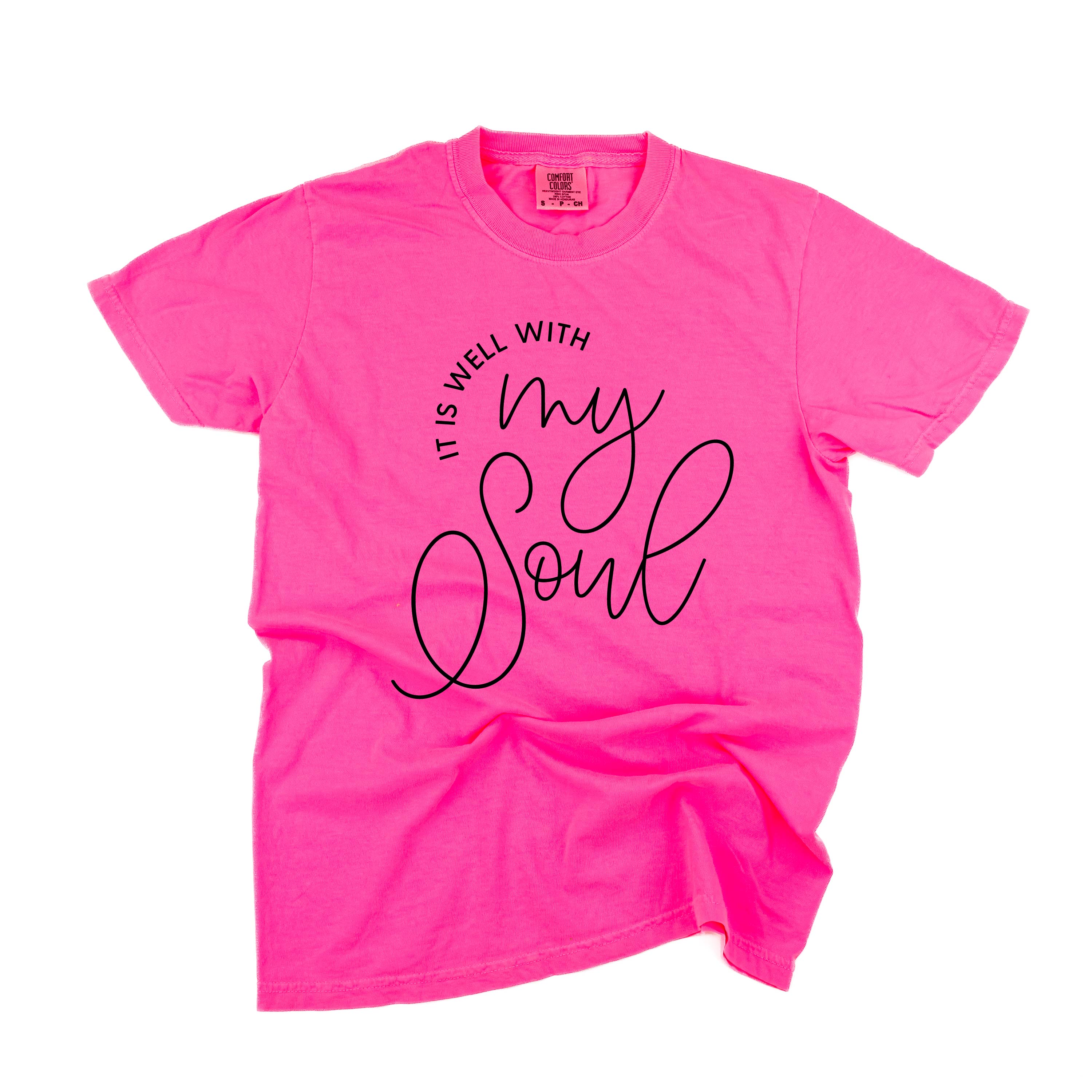 It Is Well With My Soul - Comfort Colors Tee Little Mama Shirt Shop