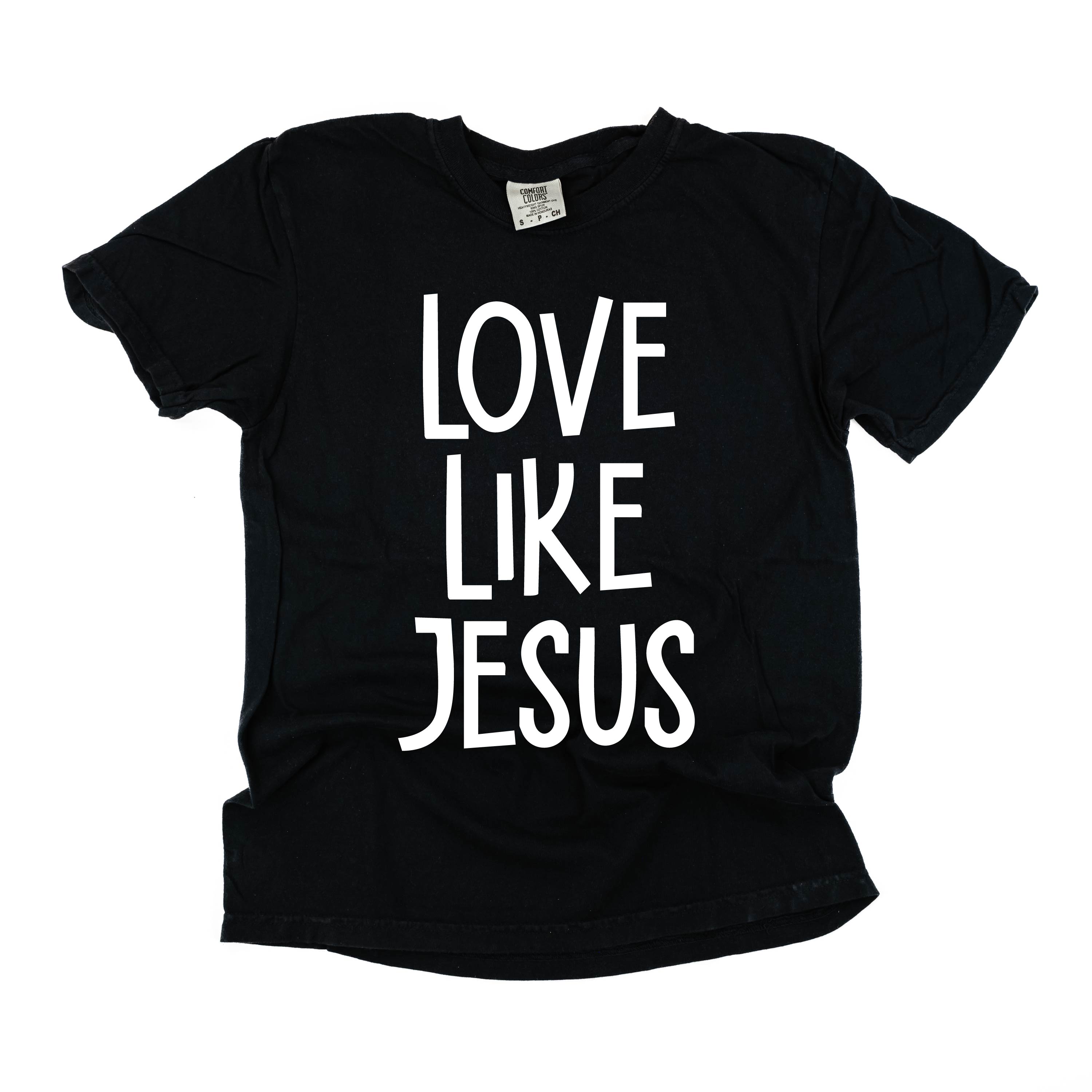 Love Like Jesus - Comfort Colors Tee Little Mama Shirt Shop