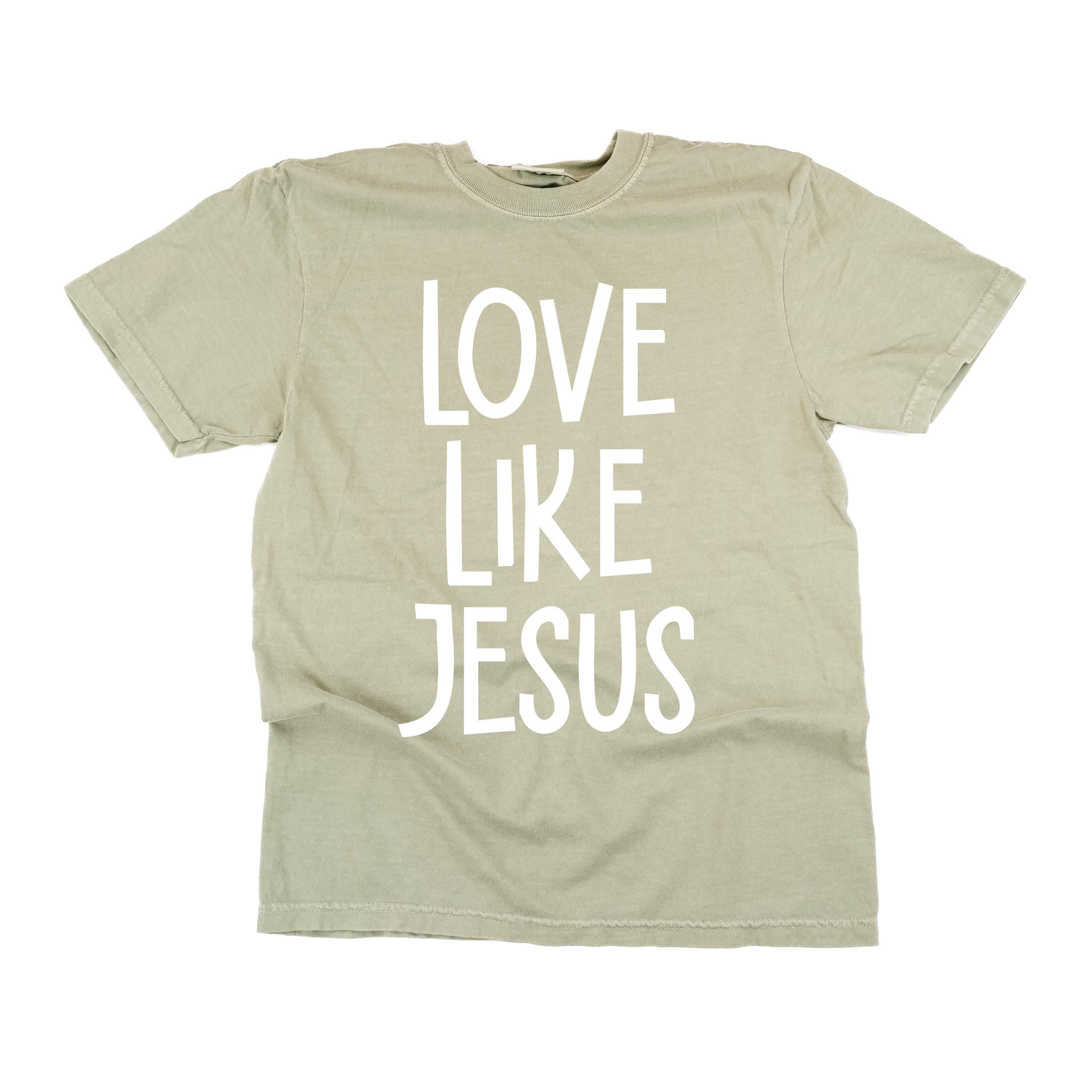 Love Like Jesus - Comfort Colors Tee Little Mama Shirt Shop