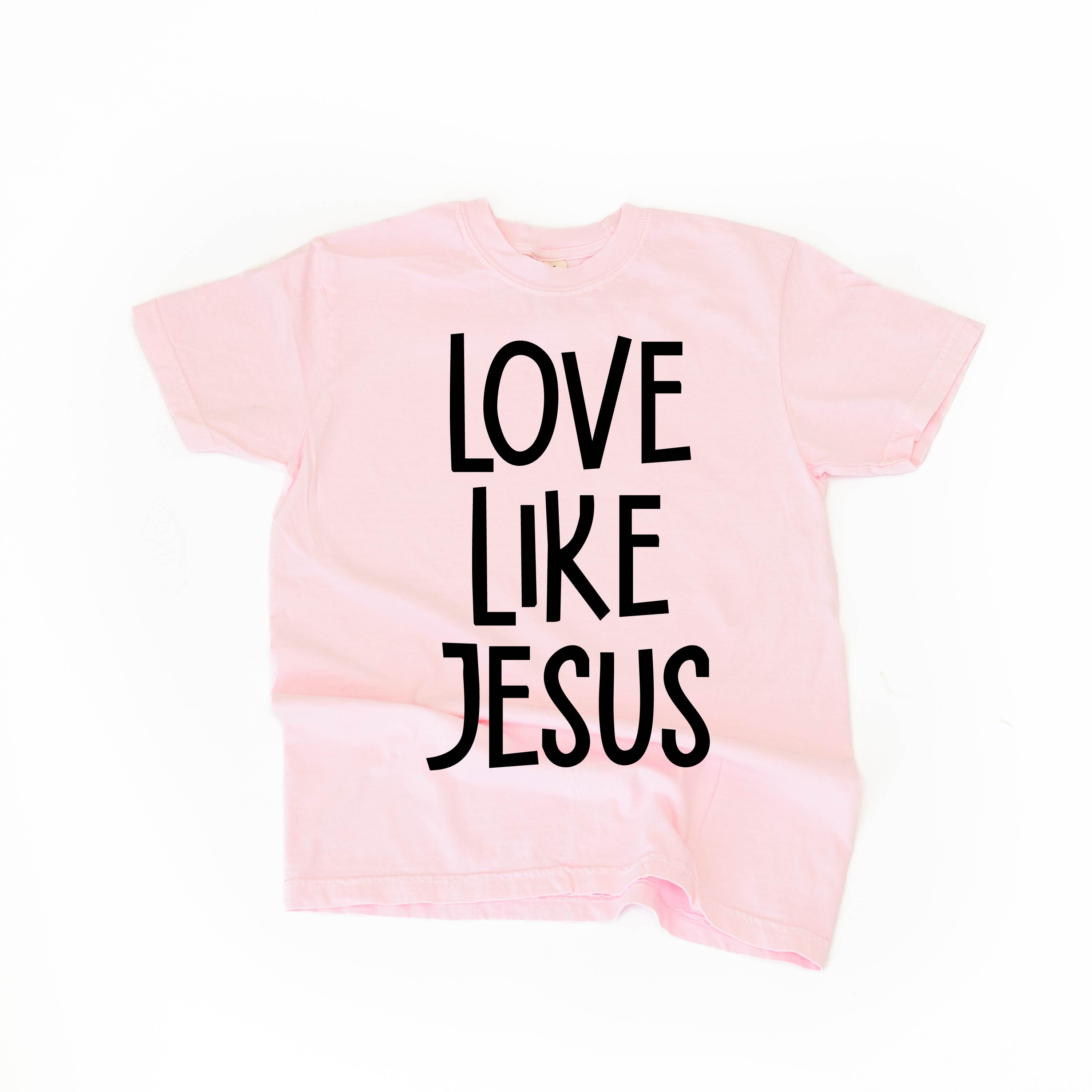 Love Like Jesus - Comfort Colors Tee Little Mama Shirt Shop