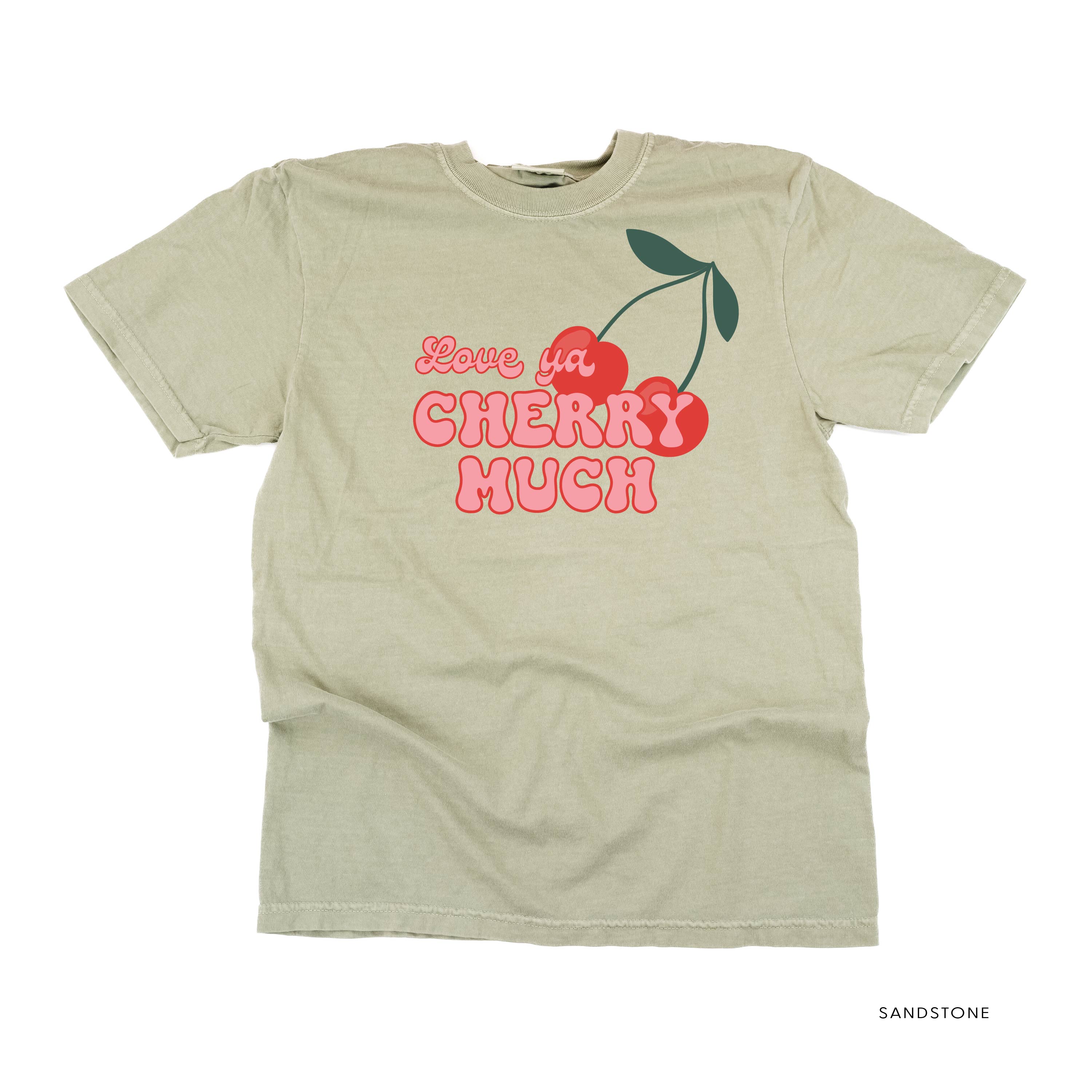 Love Ya Cherry Much - Comfort Colors Tee Little Mama Shirt Shop