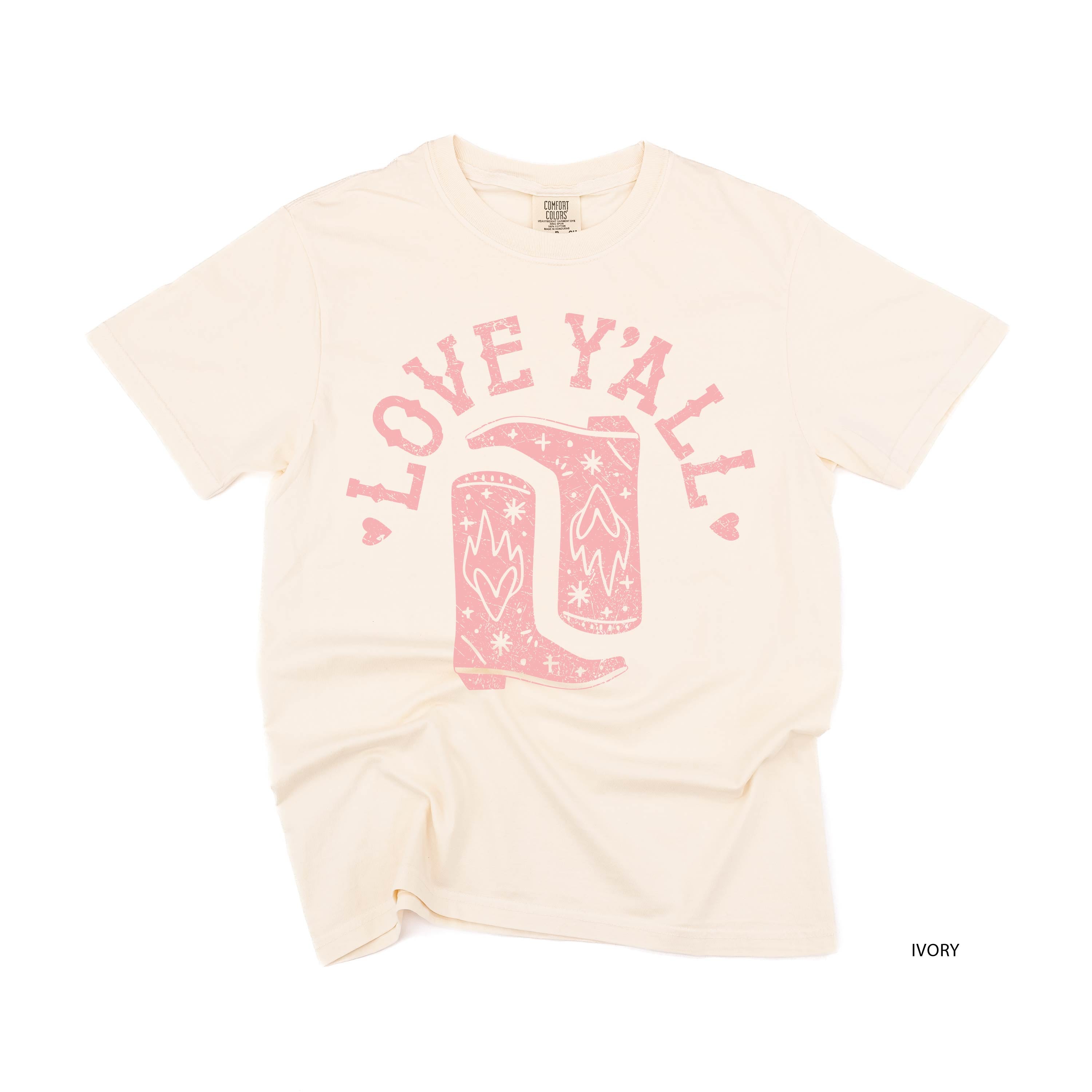 Love Y'all - Comfort Colors Tee Little Mama Shirt Shop