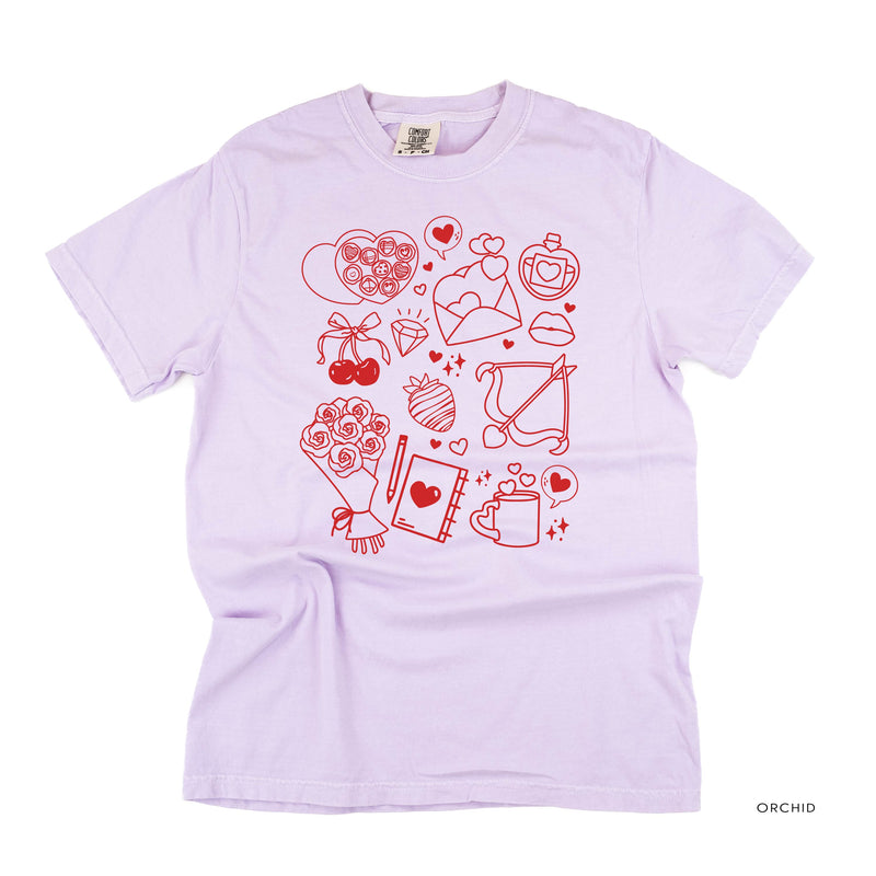 Romantic Collage - Comfort Colors Tee