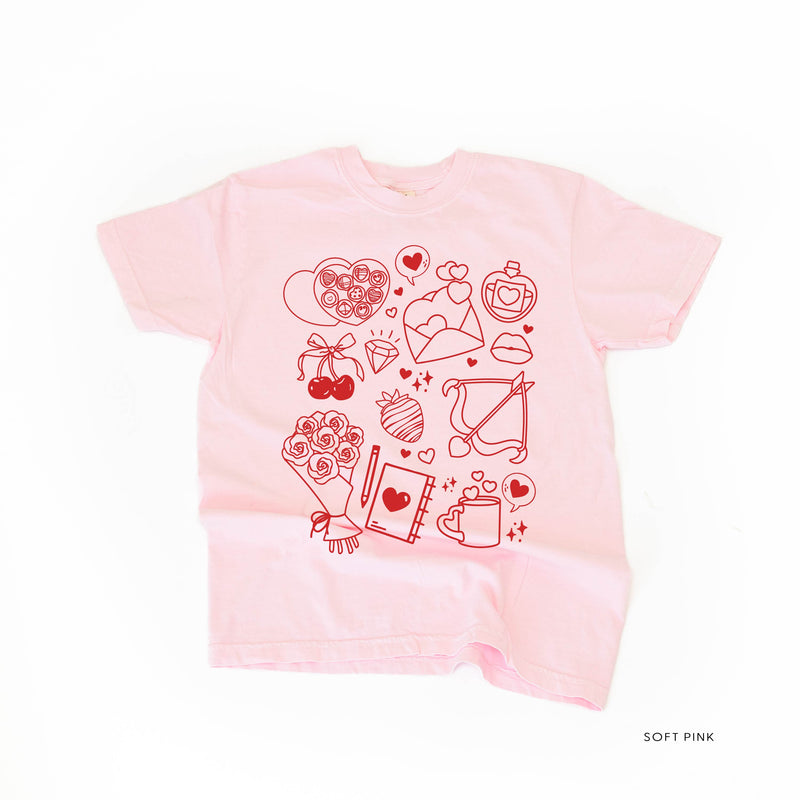 Romantic Collage - Comfort Colors Tee