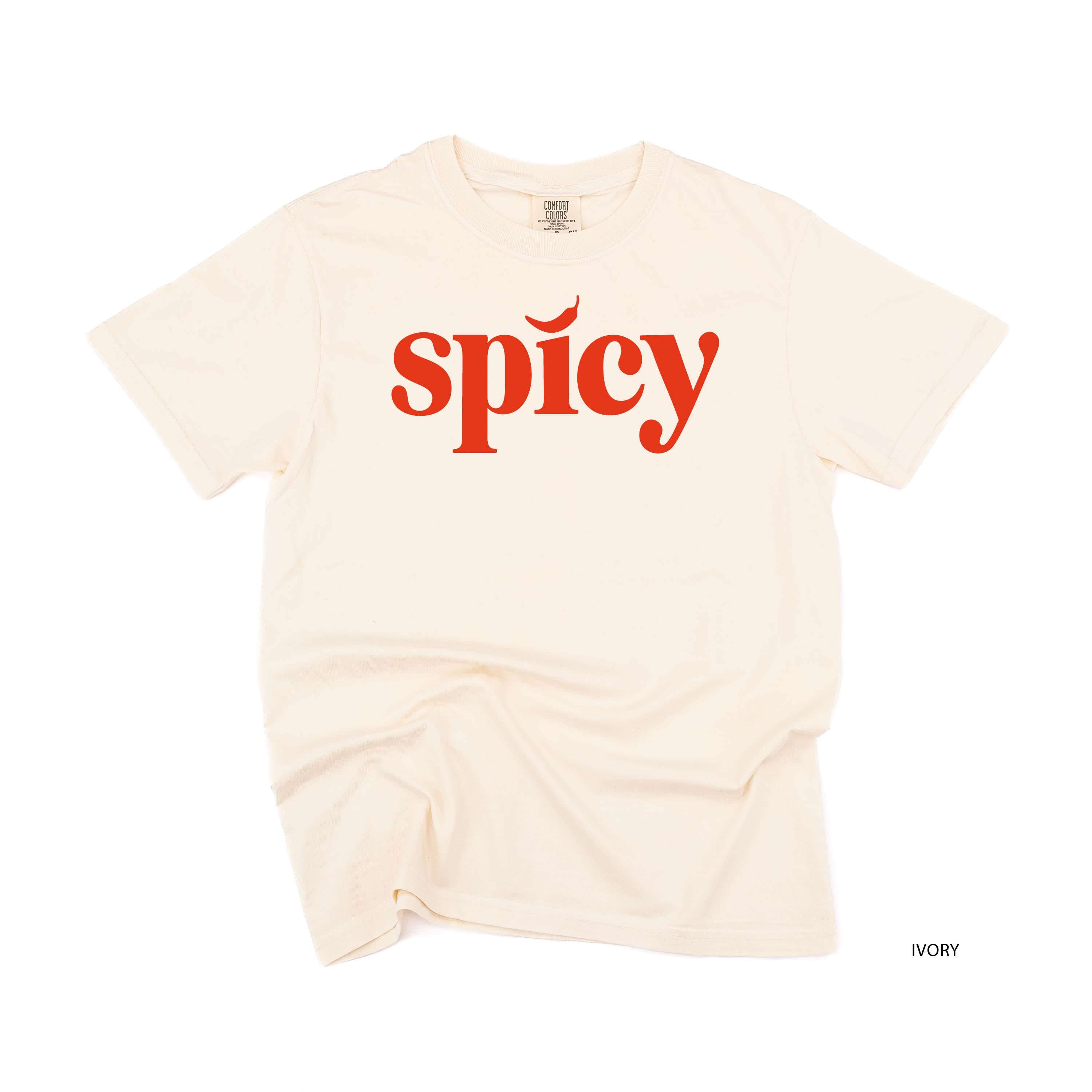 Spicy - Comfort Colors Tee Little Mama Shirt Shop