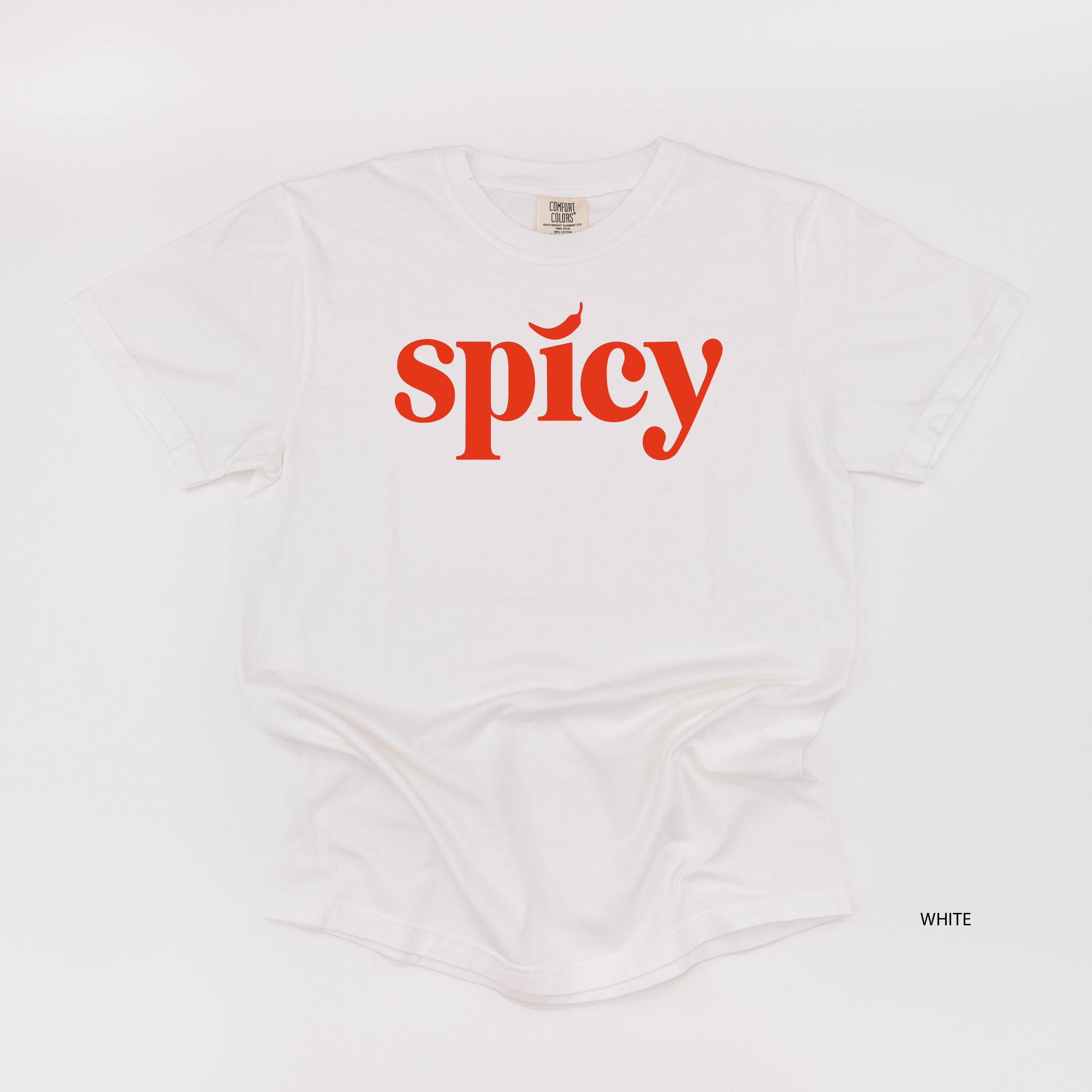Spicy - Comfort Colors Tee Little Mama Shirt Shop